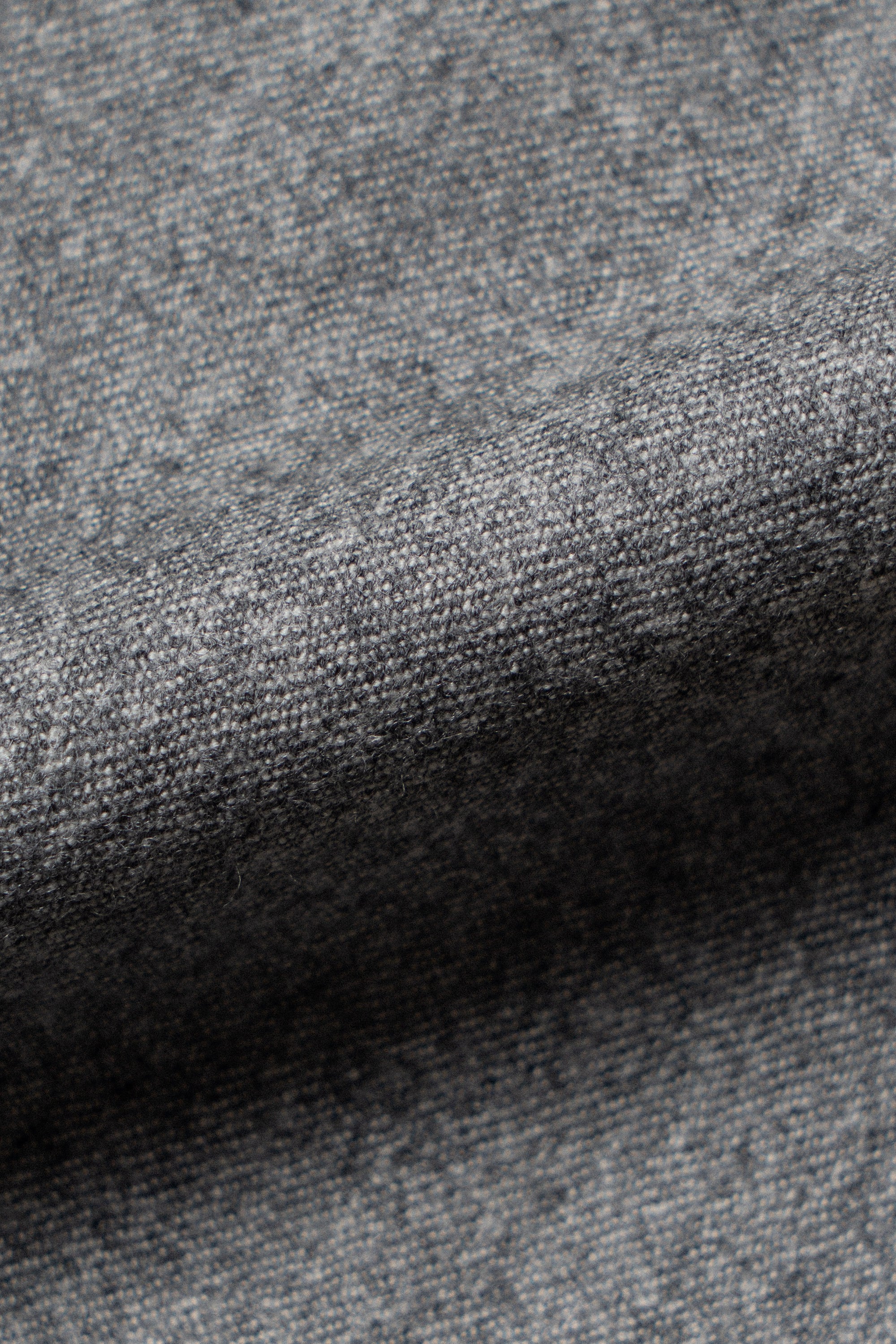 MTO Grey Melange Twill Flannel Suit #408