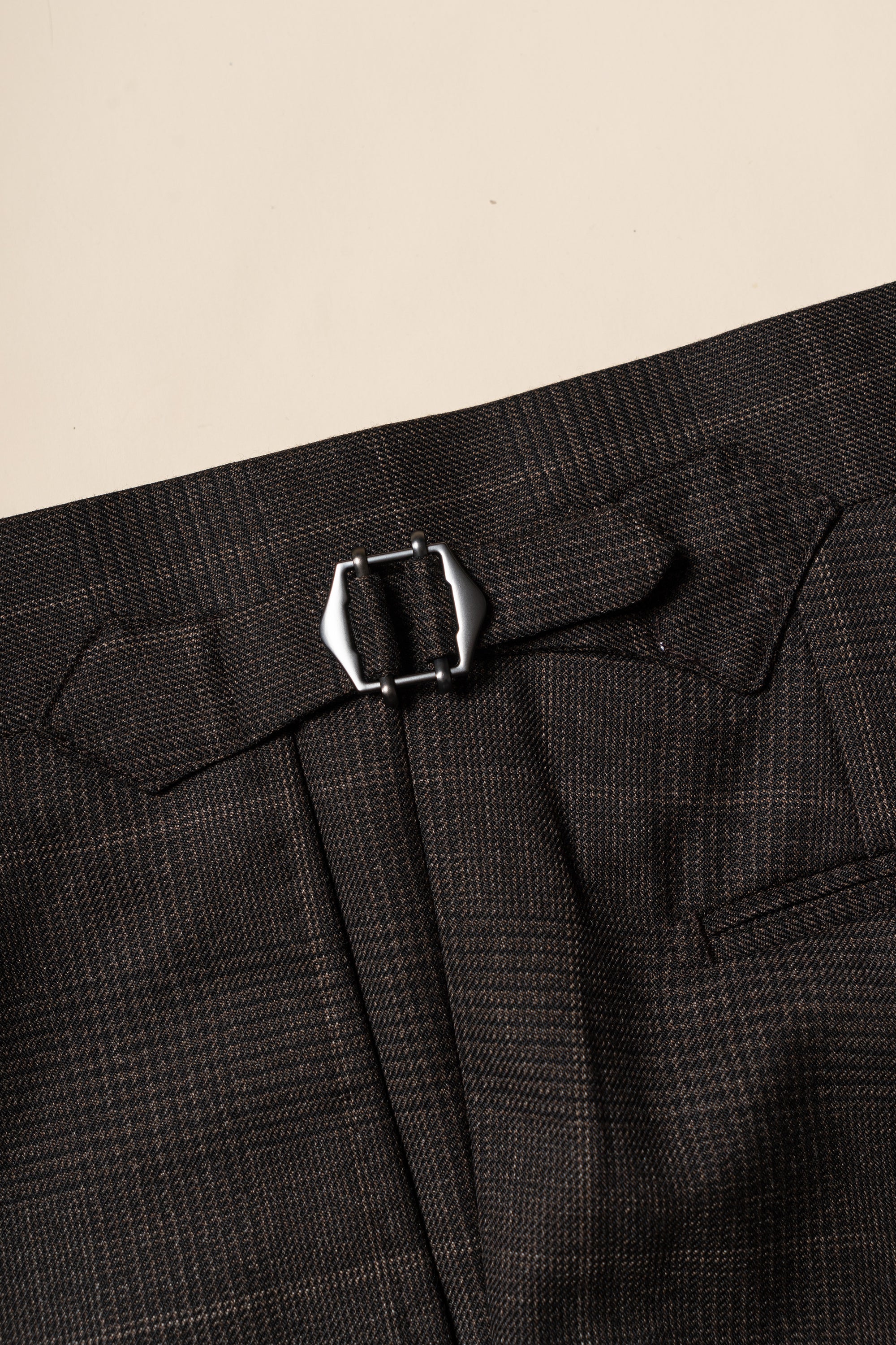 MTO Brown Glen Check Suit #415