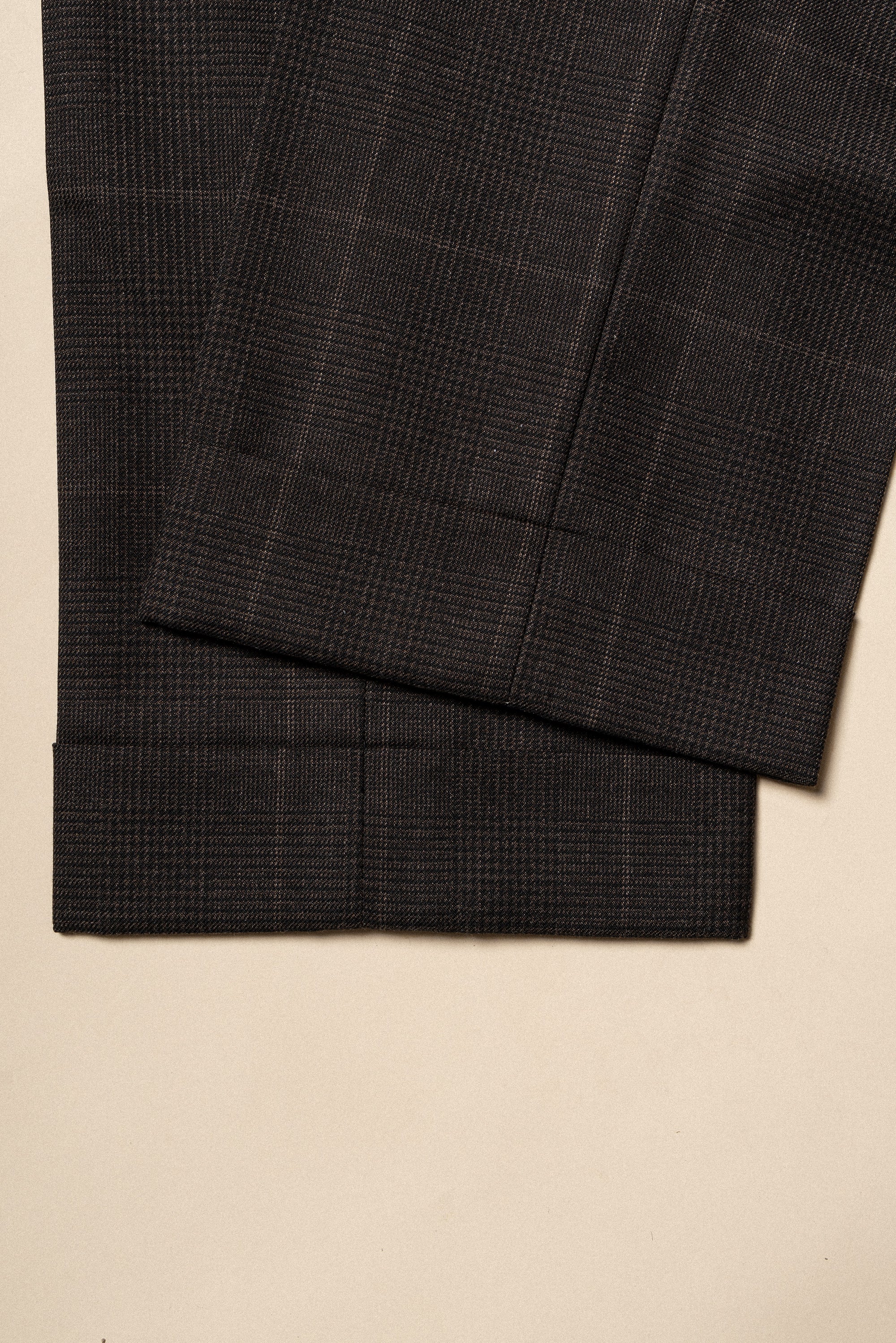 MTO Brown Glen Check Suit #415
