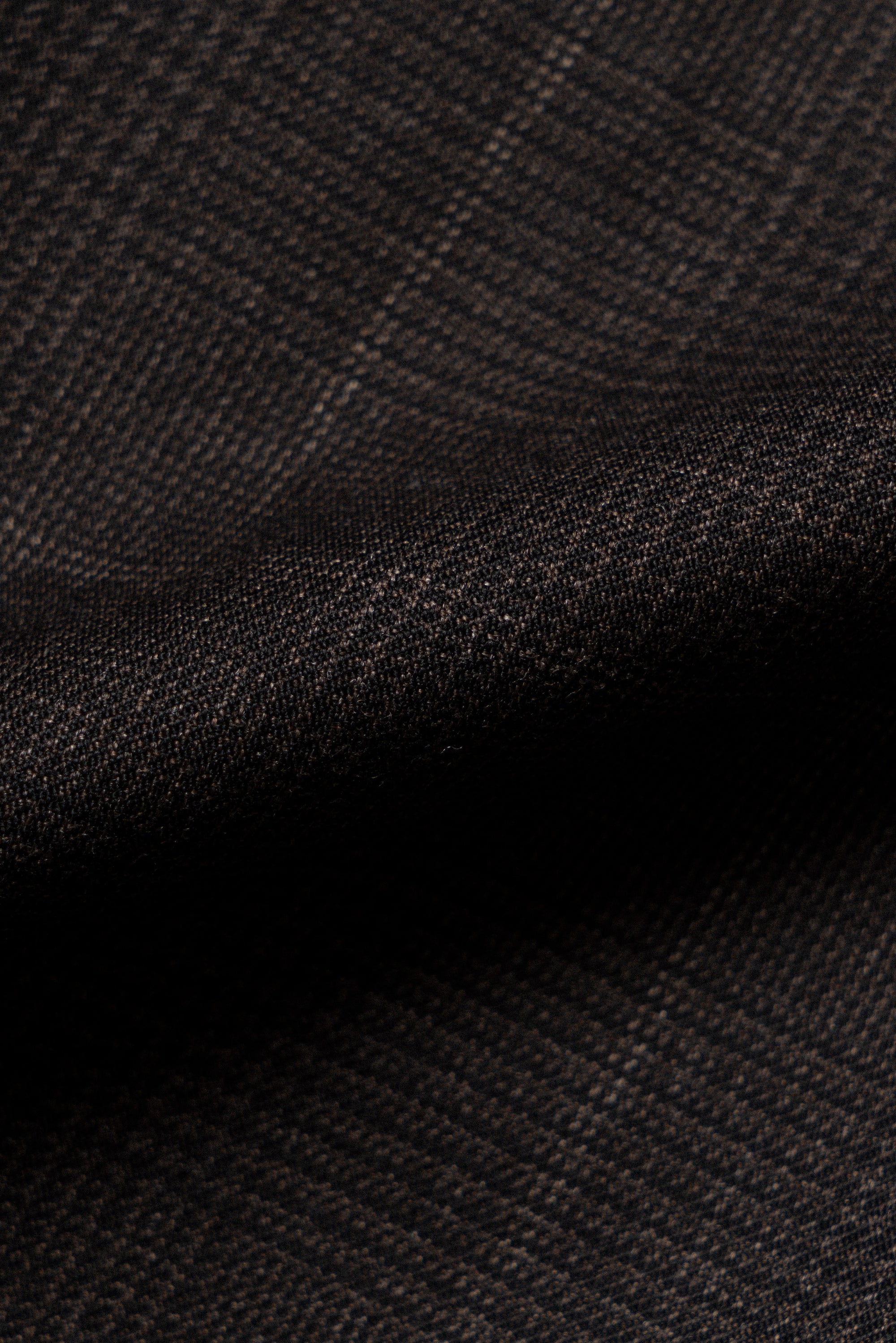 MTO Brown Glen Check Suit #415