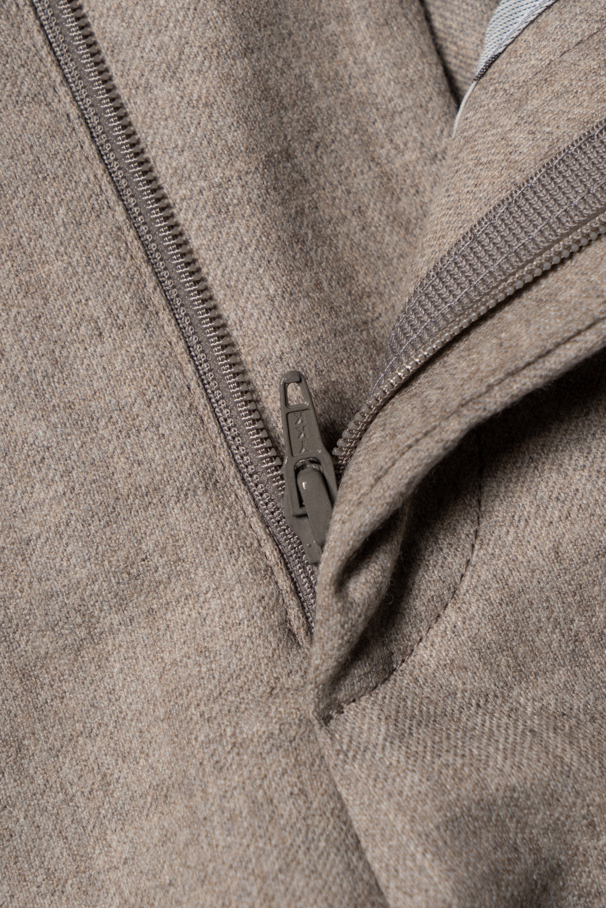 MTO Camel Twill Flannel Suit #410