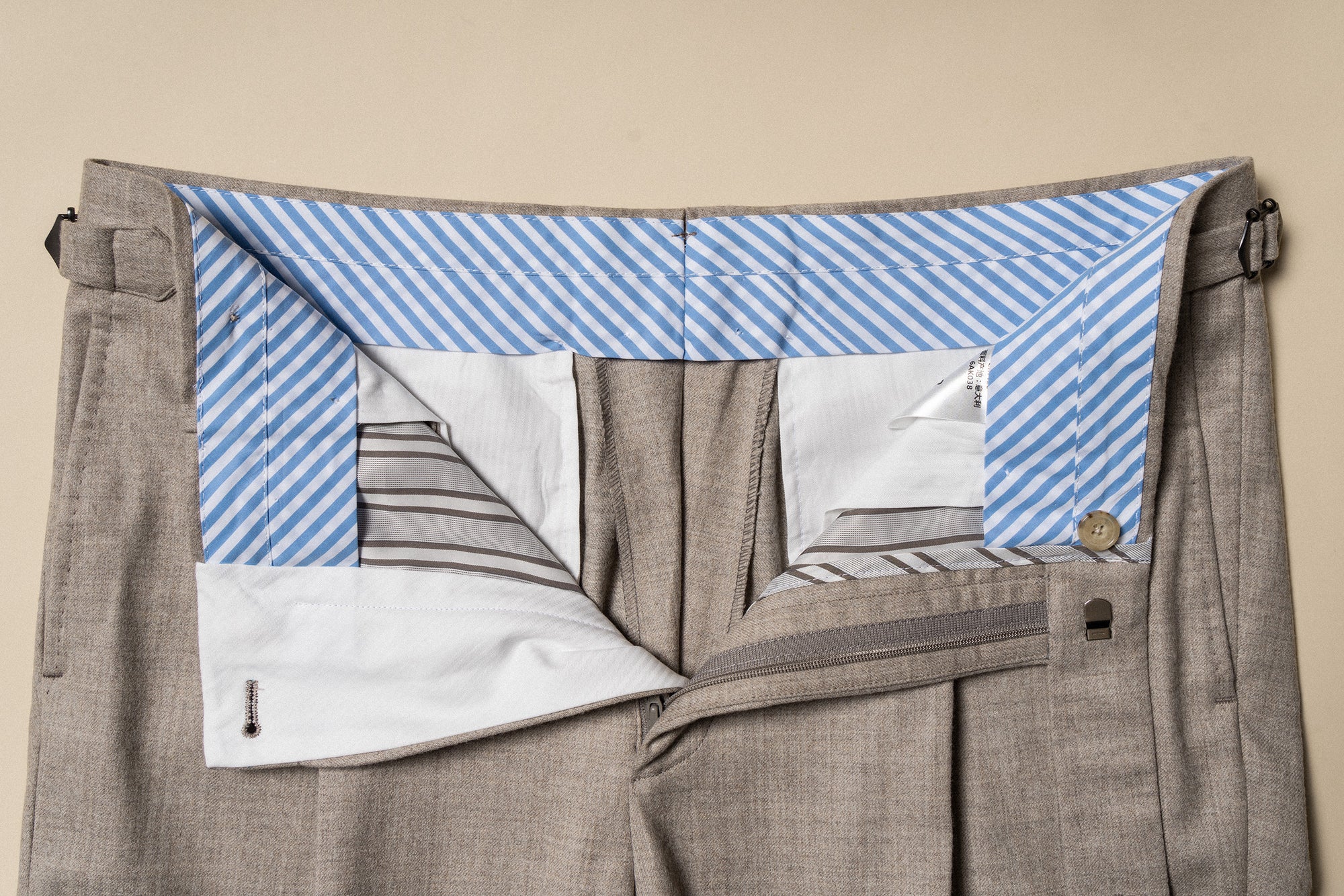 MTO Camel Twill Flannel Suit #410