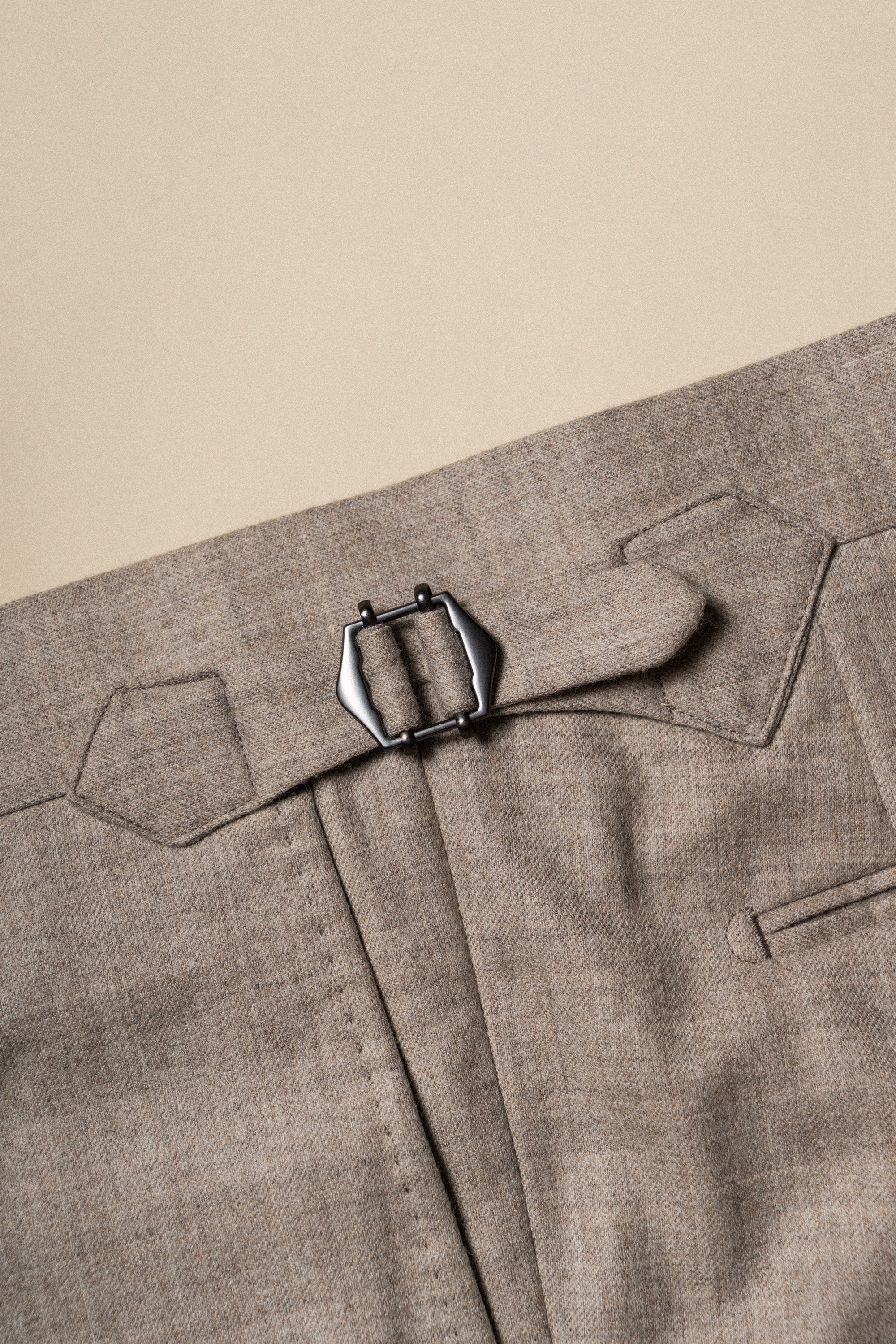 MTO Camel Twill Flannel Suit #410