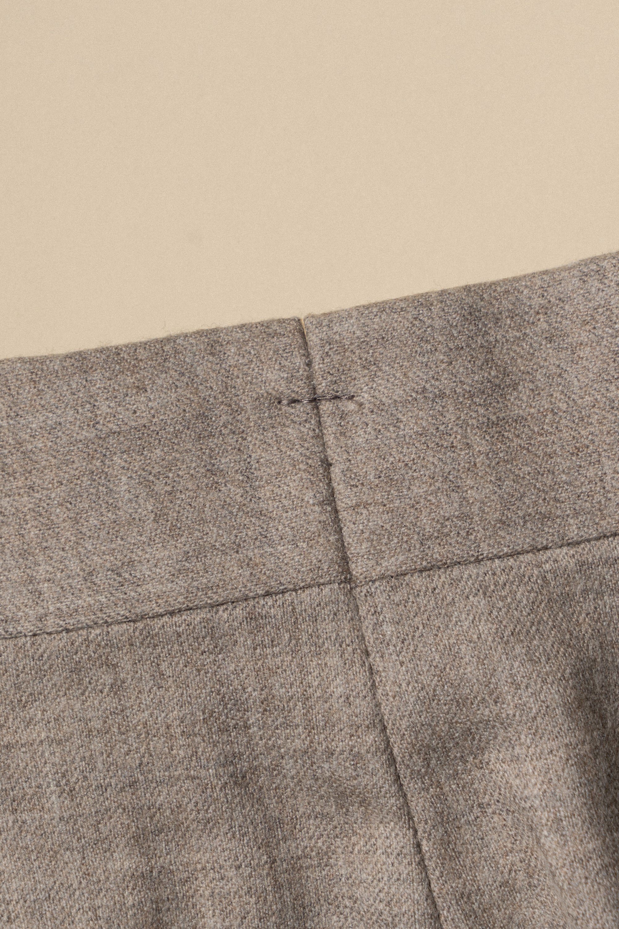 MTO Camel Twill Flannel Suit #410