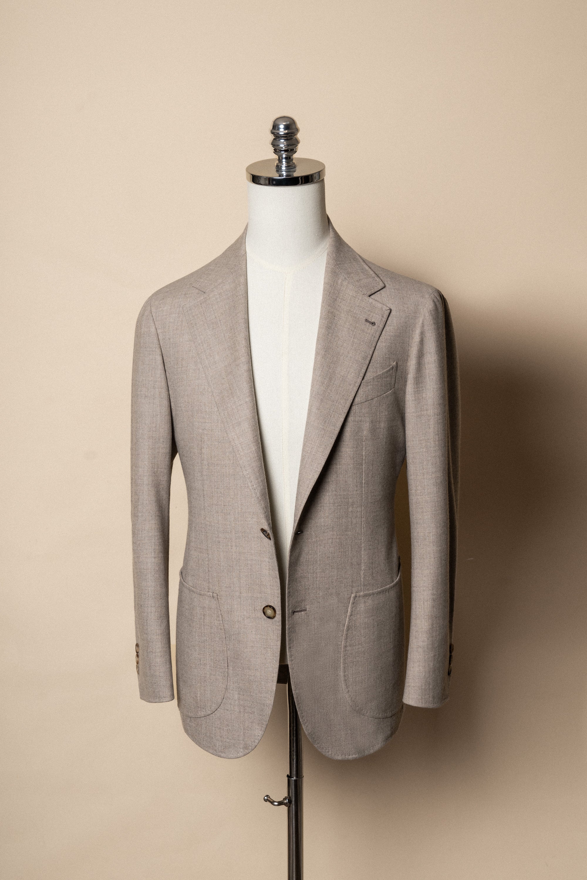 MTO Camel Twill Flannel Suit #410