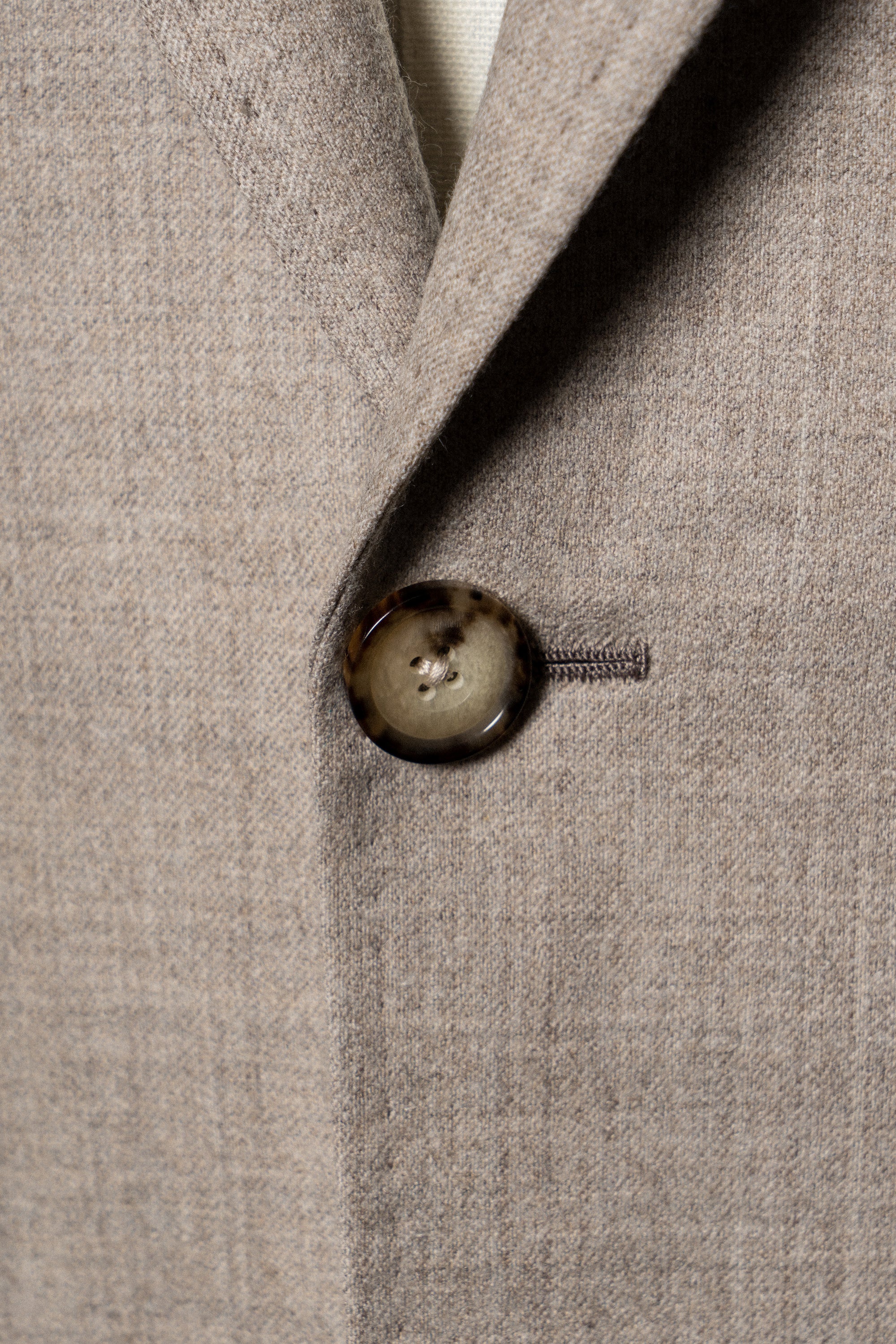 MTO Camel Twill Flannel Suit #410