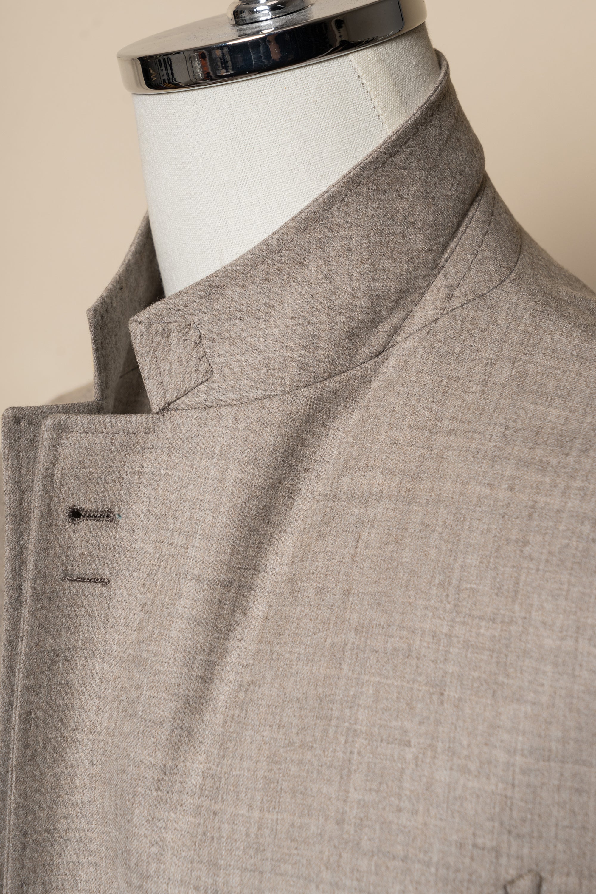 MTO Camel Twill Flannel Suit #410