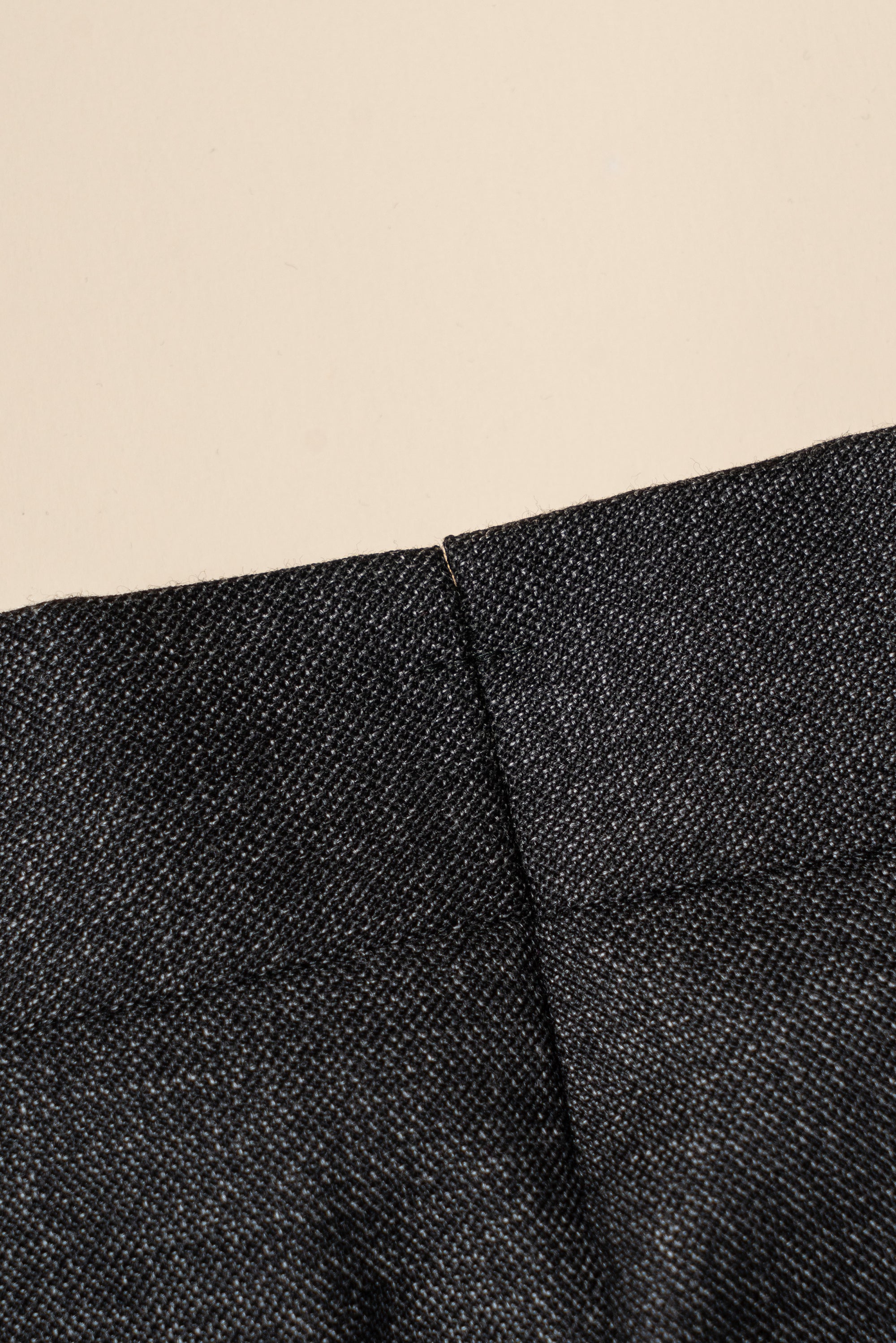 MTO Dark Grey Sharkskin Suit #417