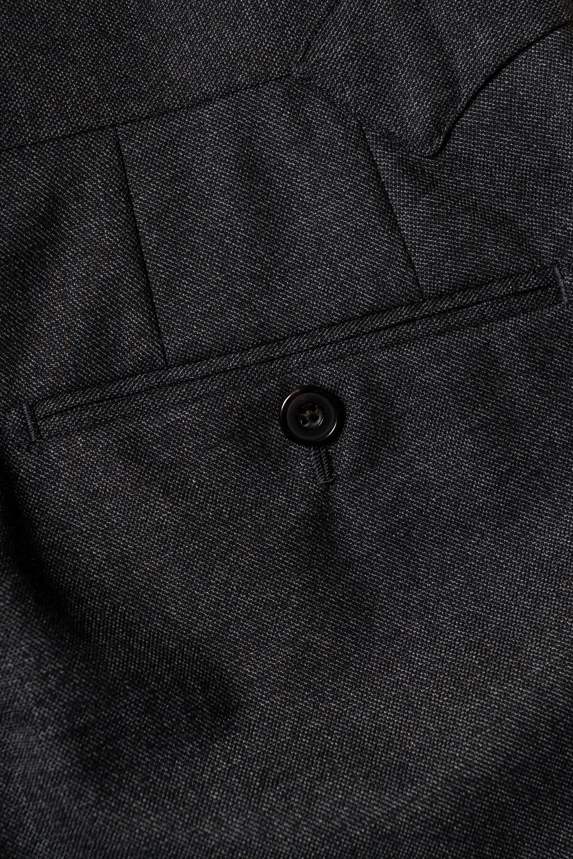 MTO Dark Grey Sharkskin Suit #417