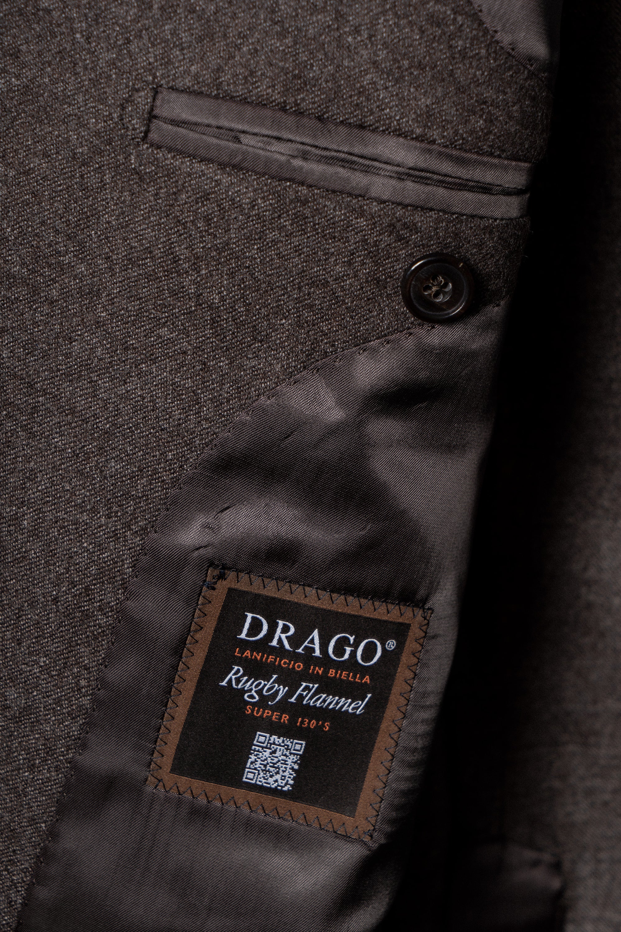 MTO Brown Twill Flannel Suit #411