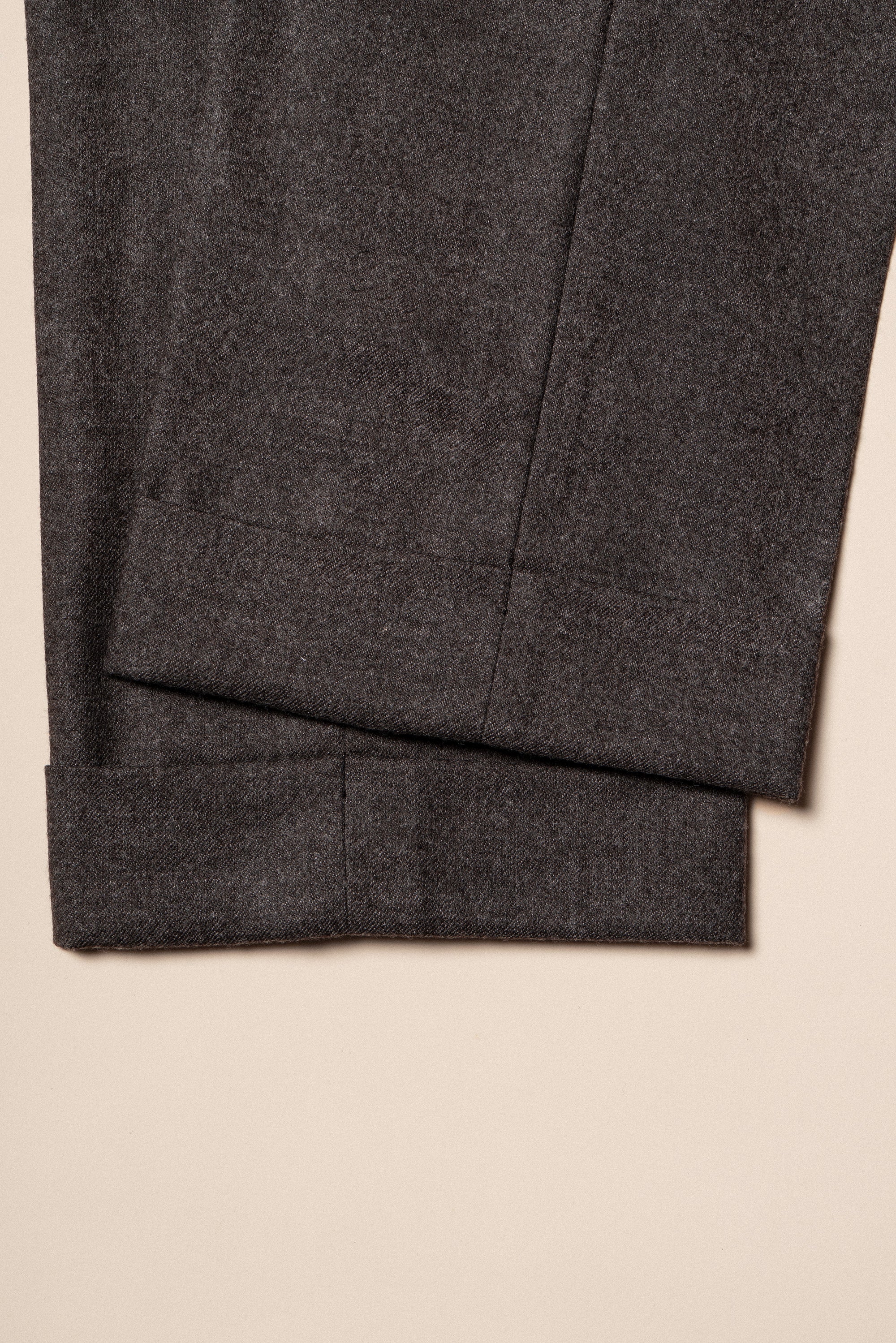 MTO Brown Twill Flannel Suit #411