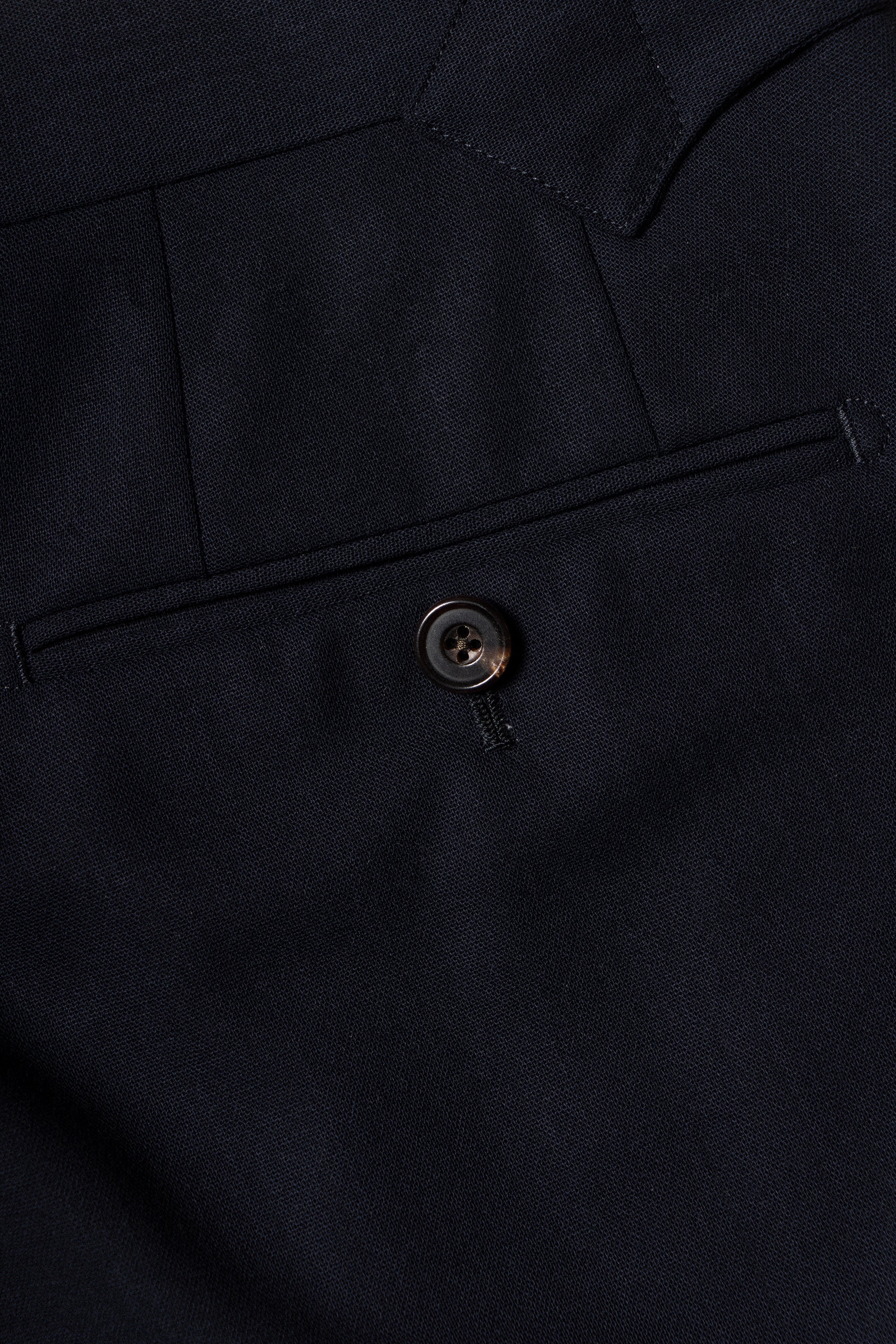MTO Dark Navy Hightwist 16 Micron 140s Suit #412