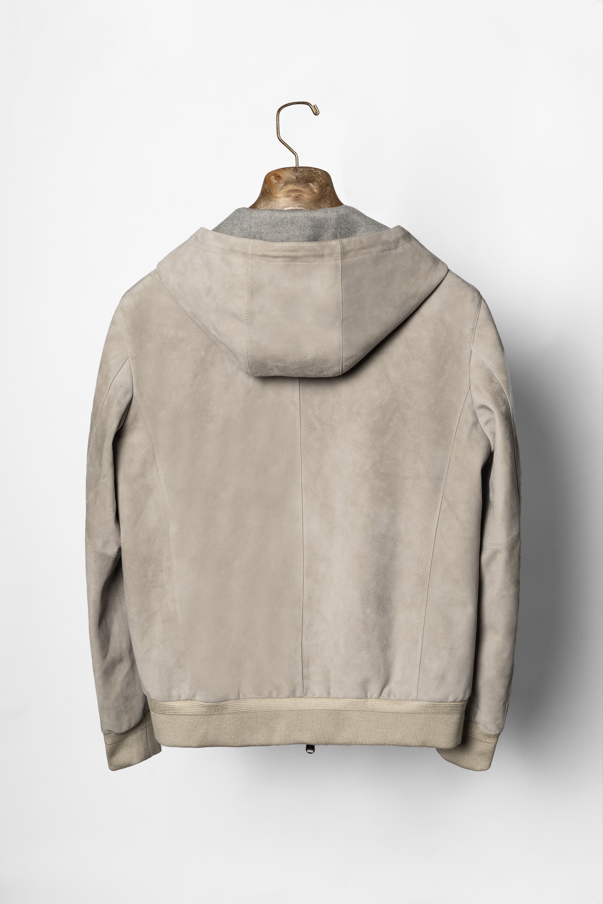 [Preorder] Stone Sheepskin Hooded Jacket