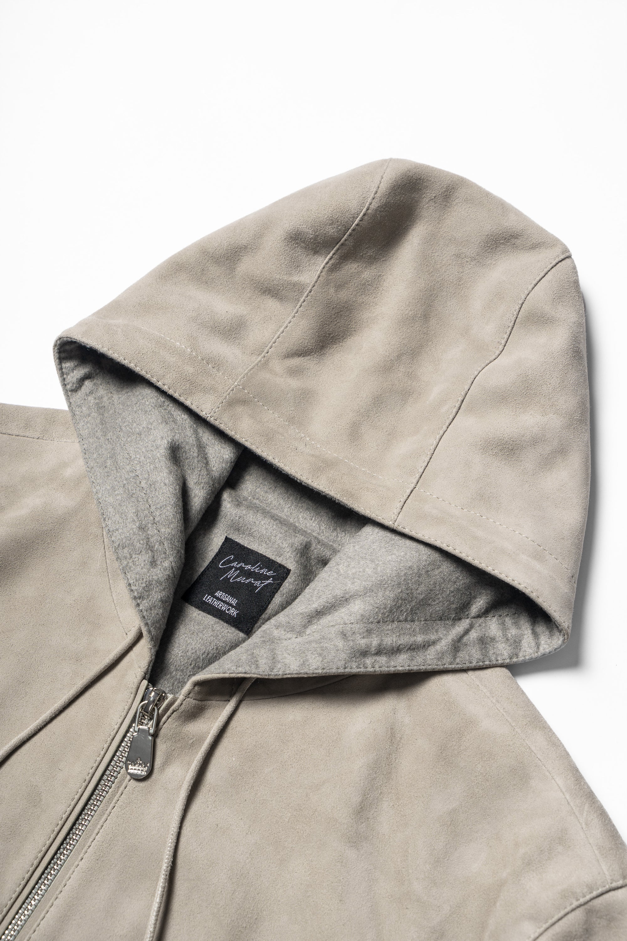 [Preorder] Stone Sheepskin Hooded Jacket