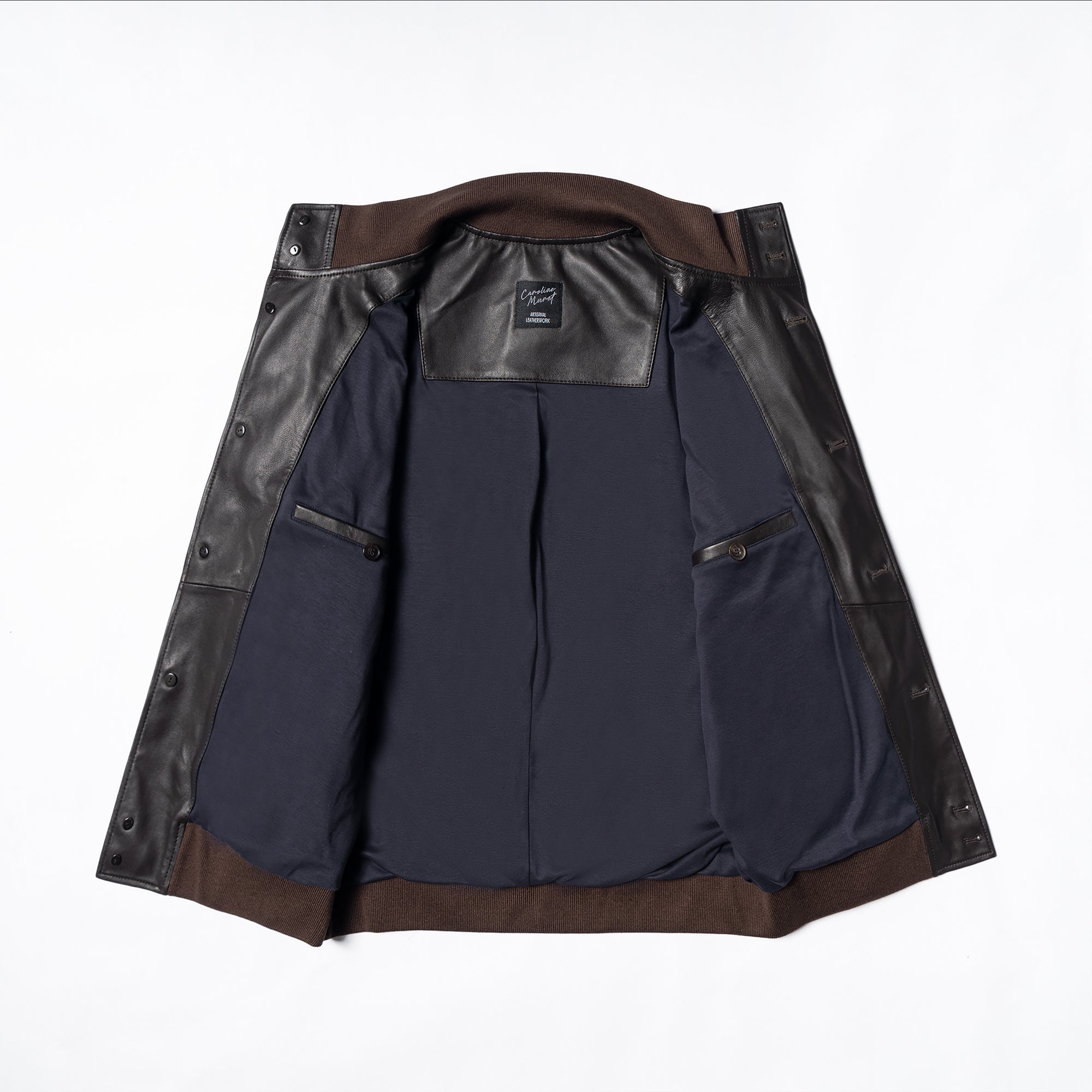 Brown Sheepskin Suede A1 Jacket