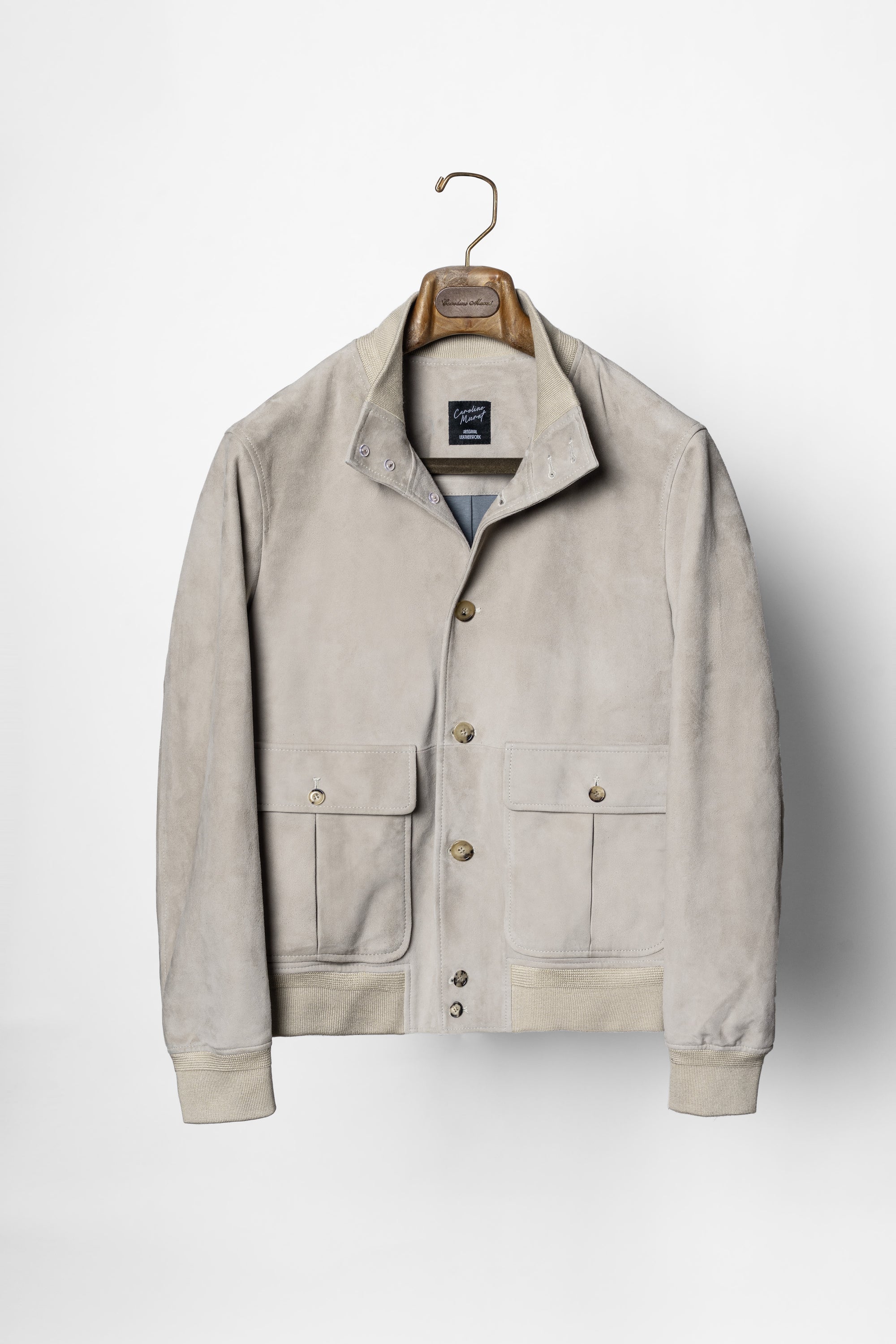 [Preorder] Stone Sheepskin Suede A1 Jacket