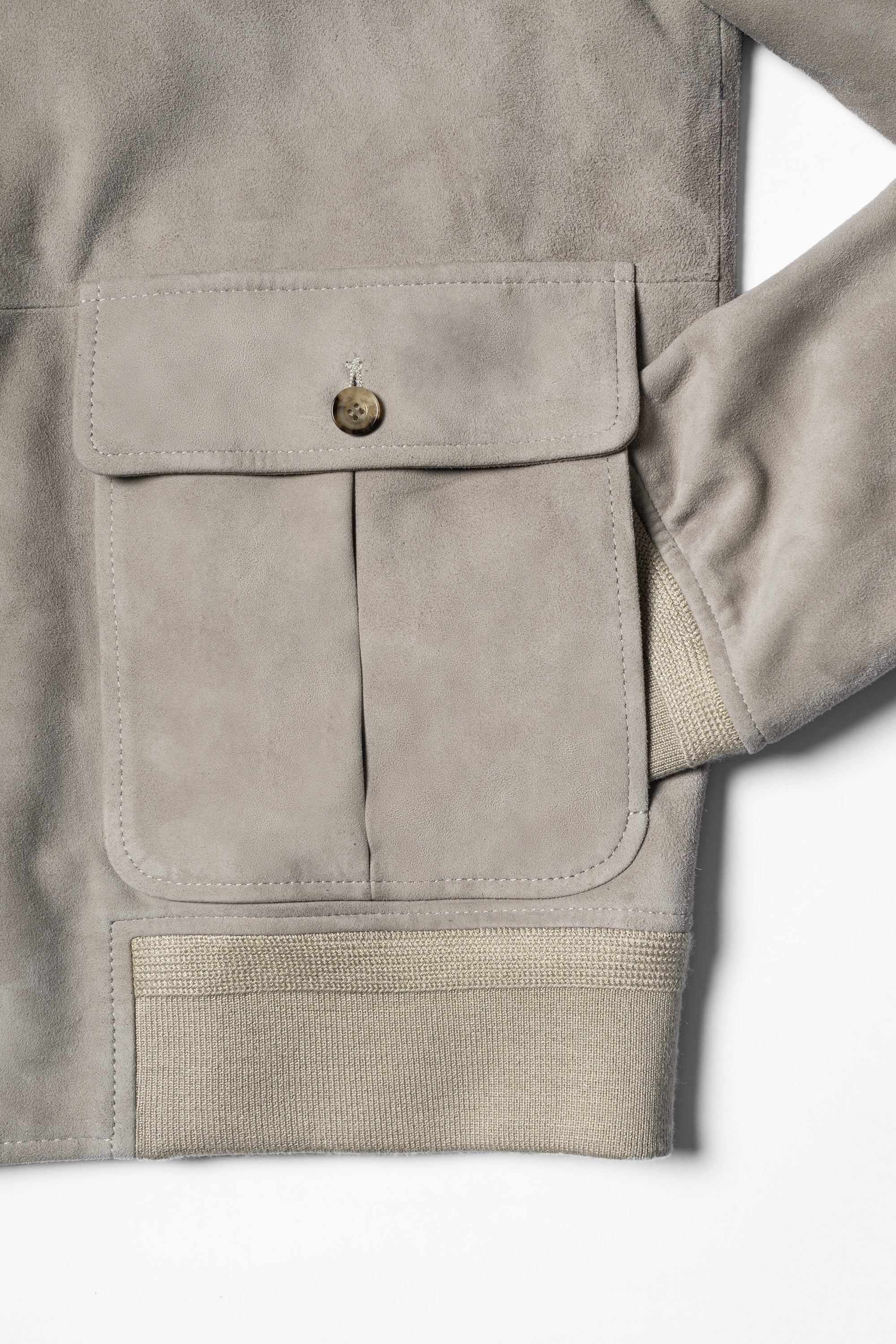 [Preorder] Stone Sheepskin Suede A1 Jacket