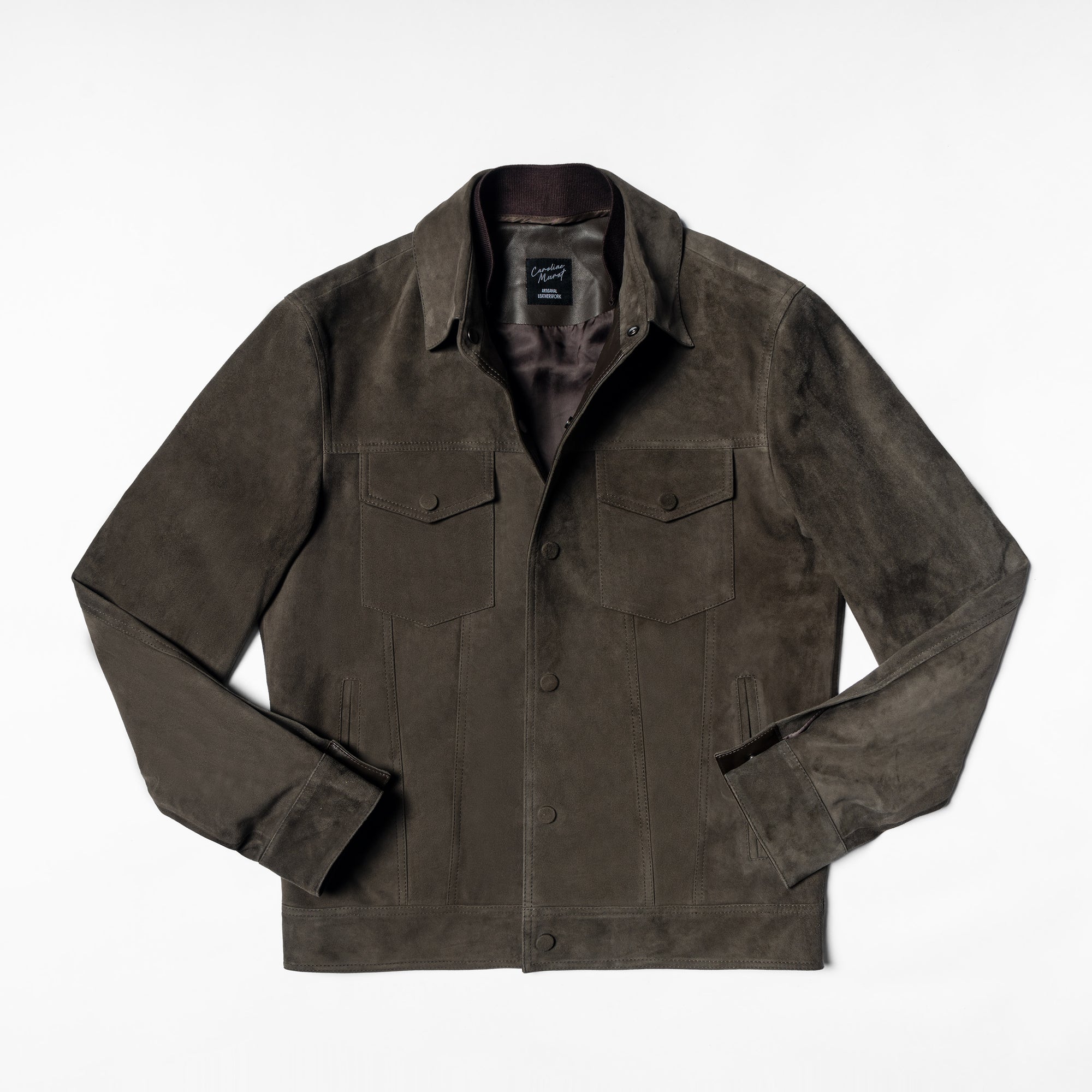 [Preorder] Olive Sheepskin Blouson Jacket