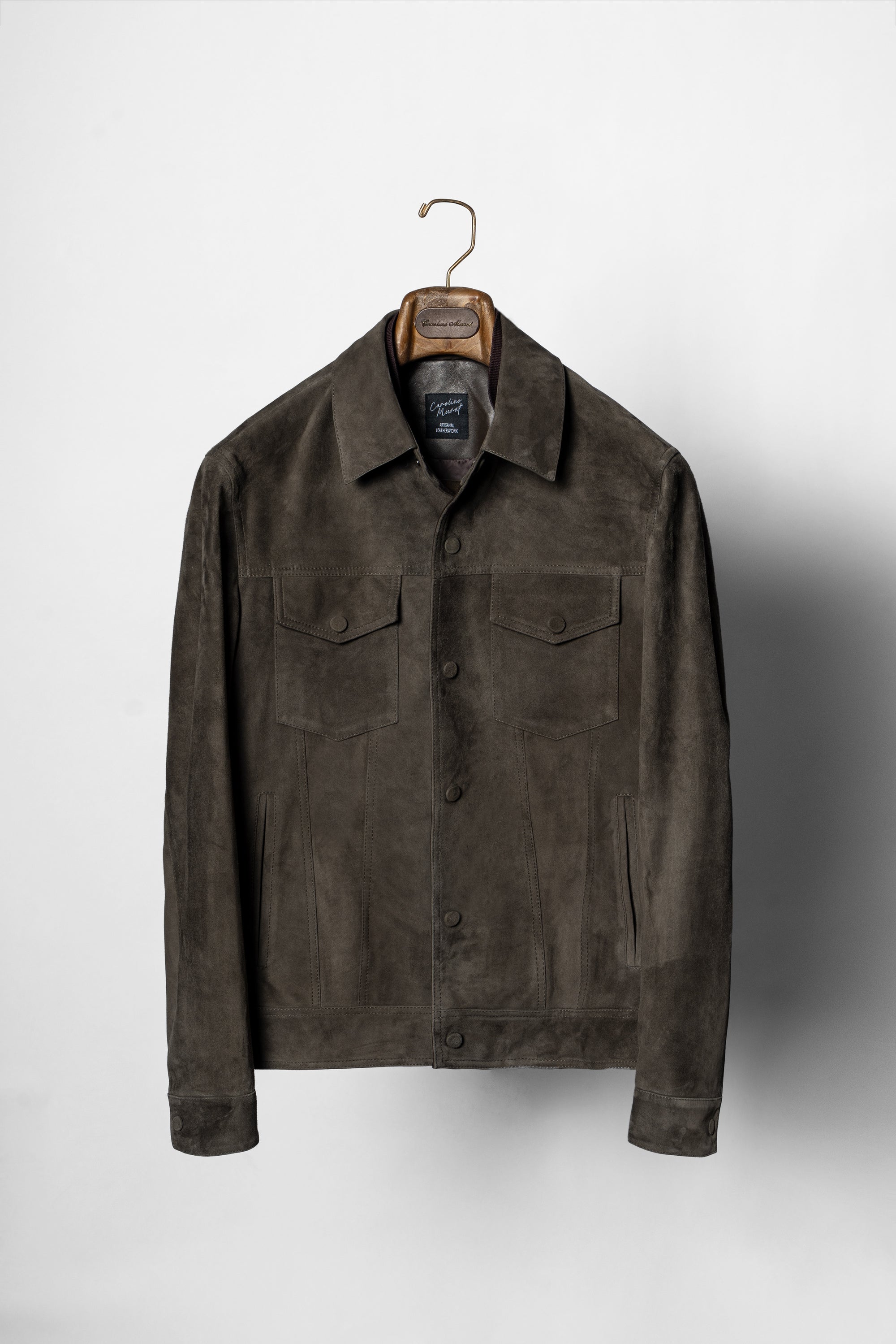 [Preorder] Olive Sheepskin Blouson Jacket