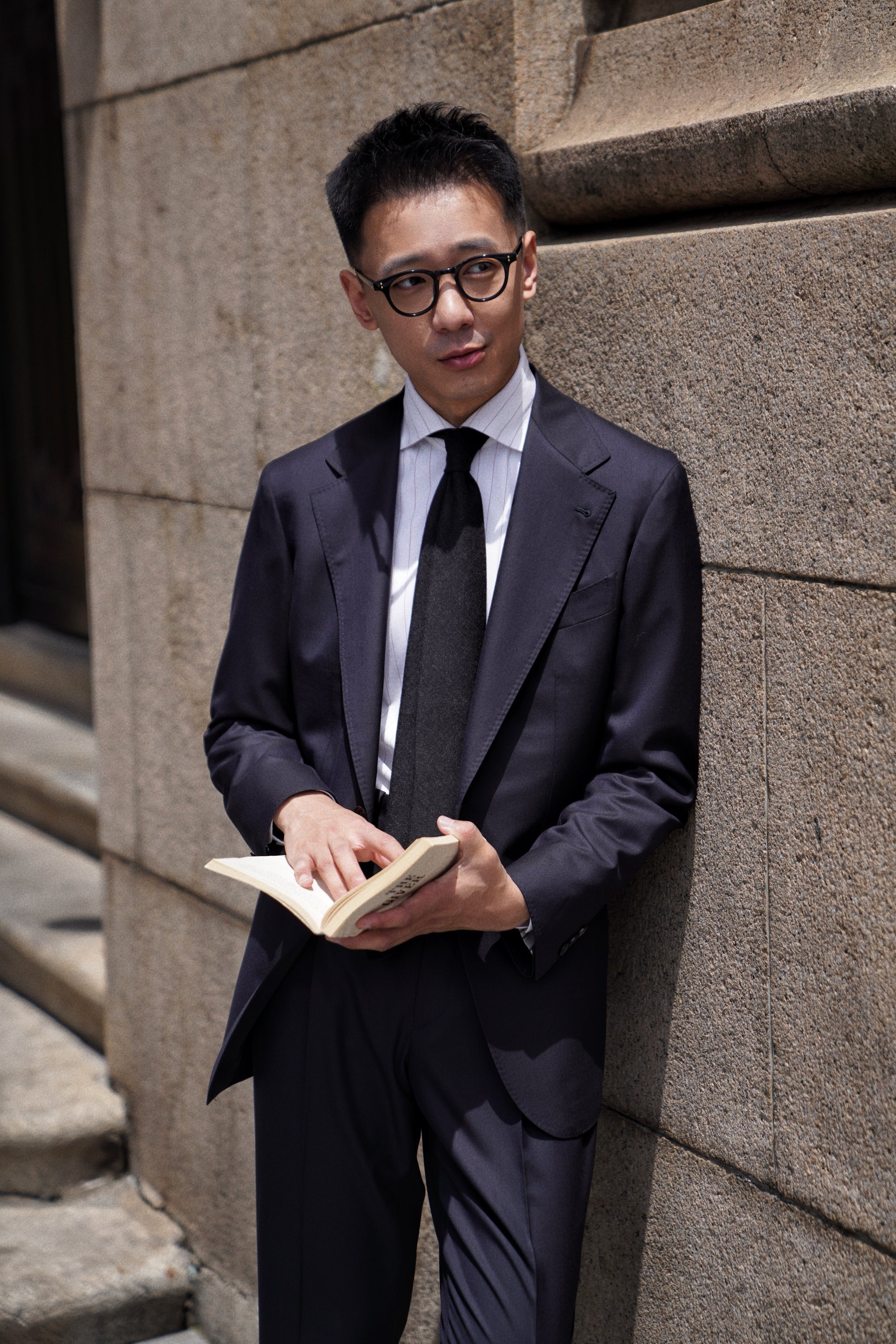 MTO Navy Twill 15 Micron 160s Suit #430