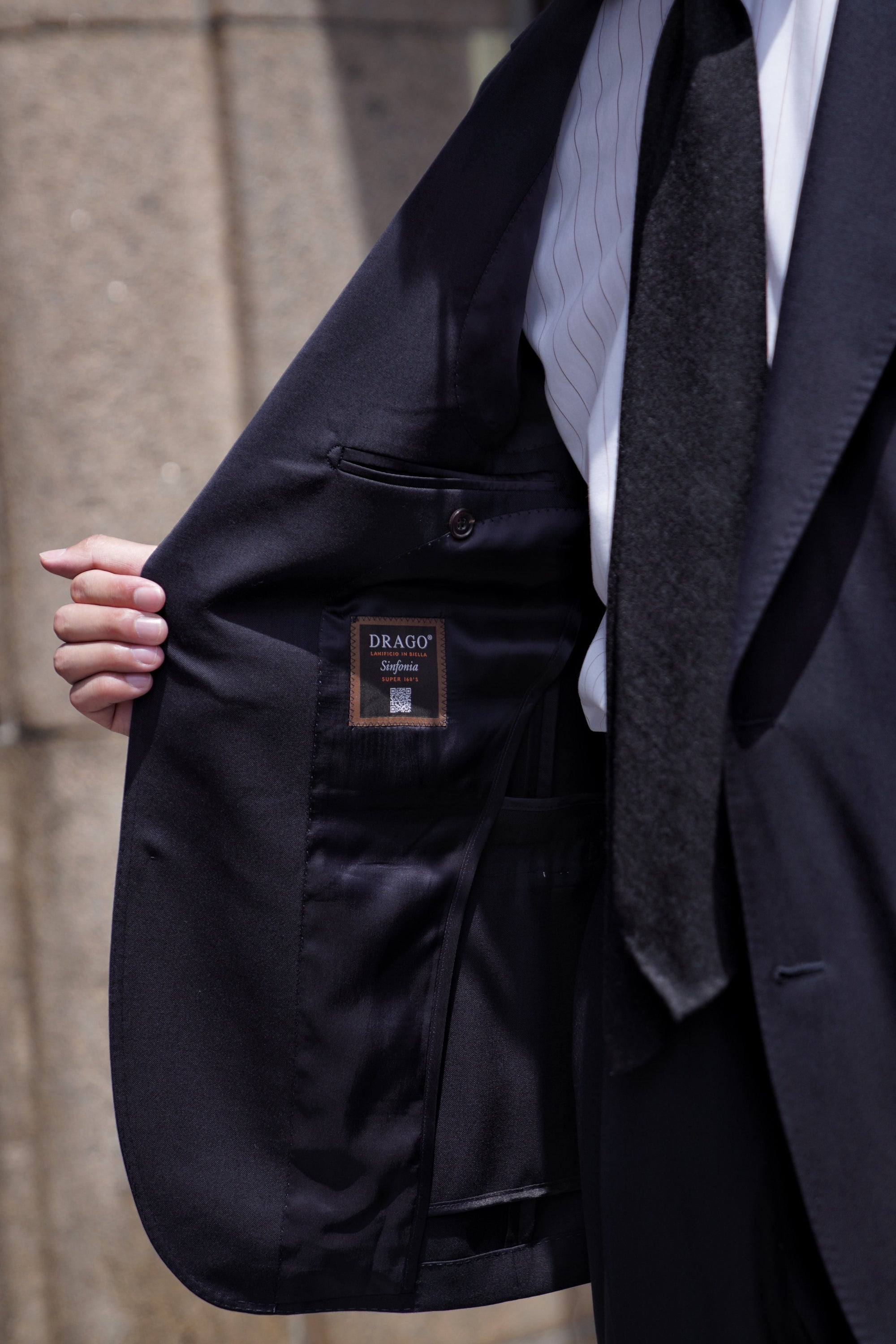 MTO Navy Twill 15 Micron 160s Suit #430