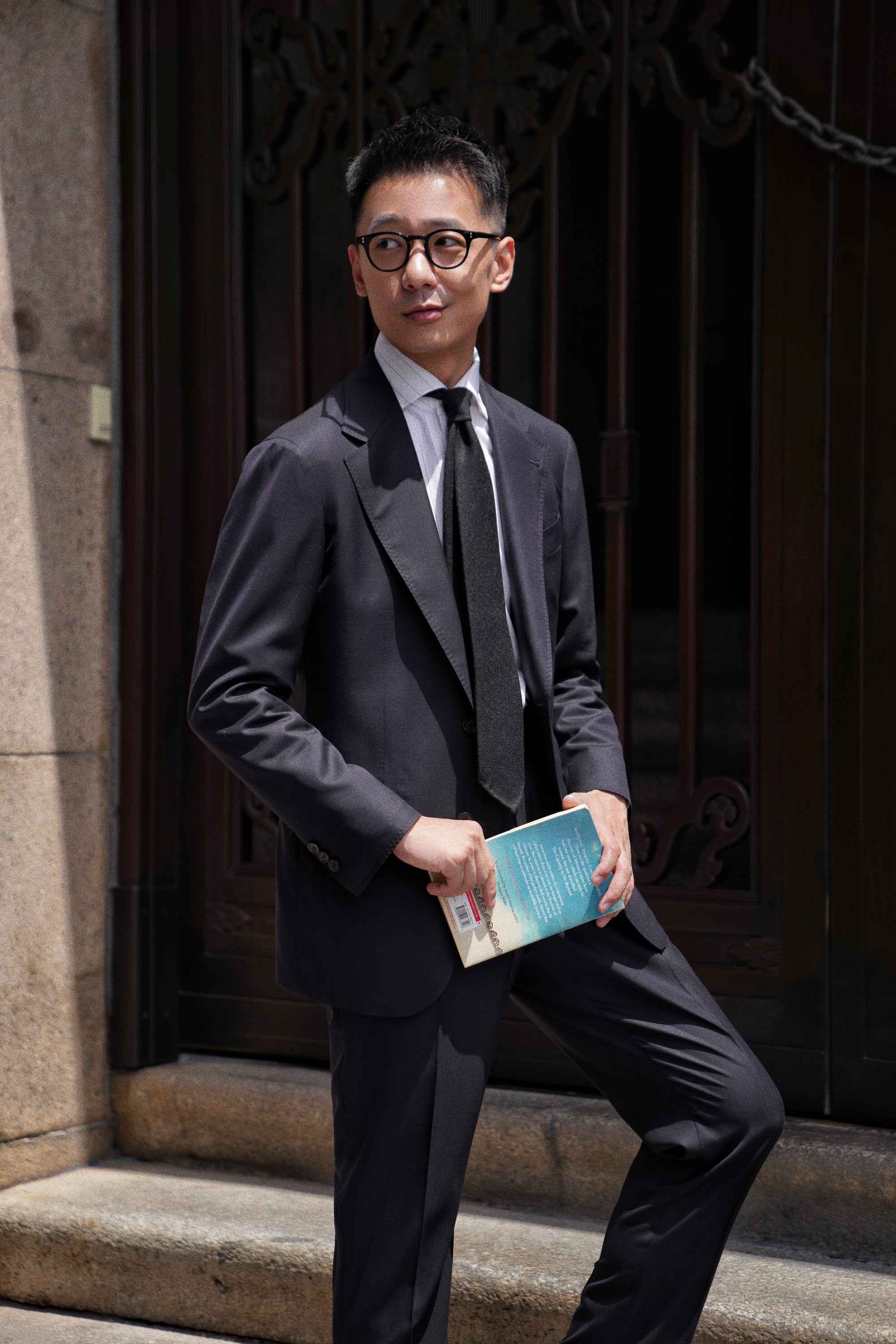 MTO Navy Twill 15 Micron 160s Suit #430