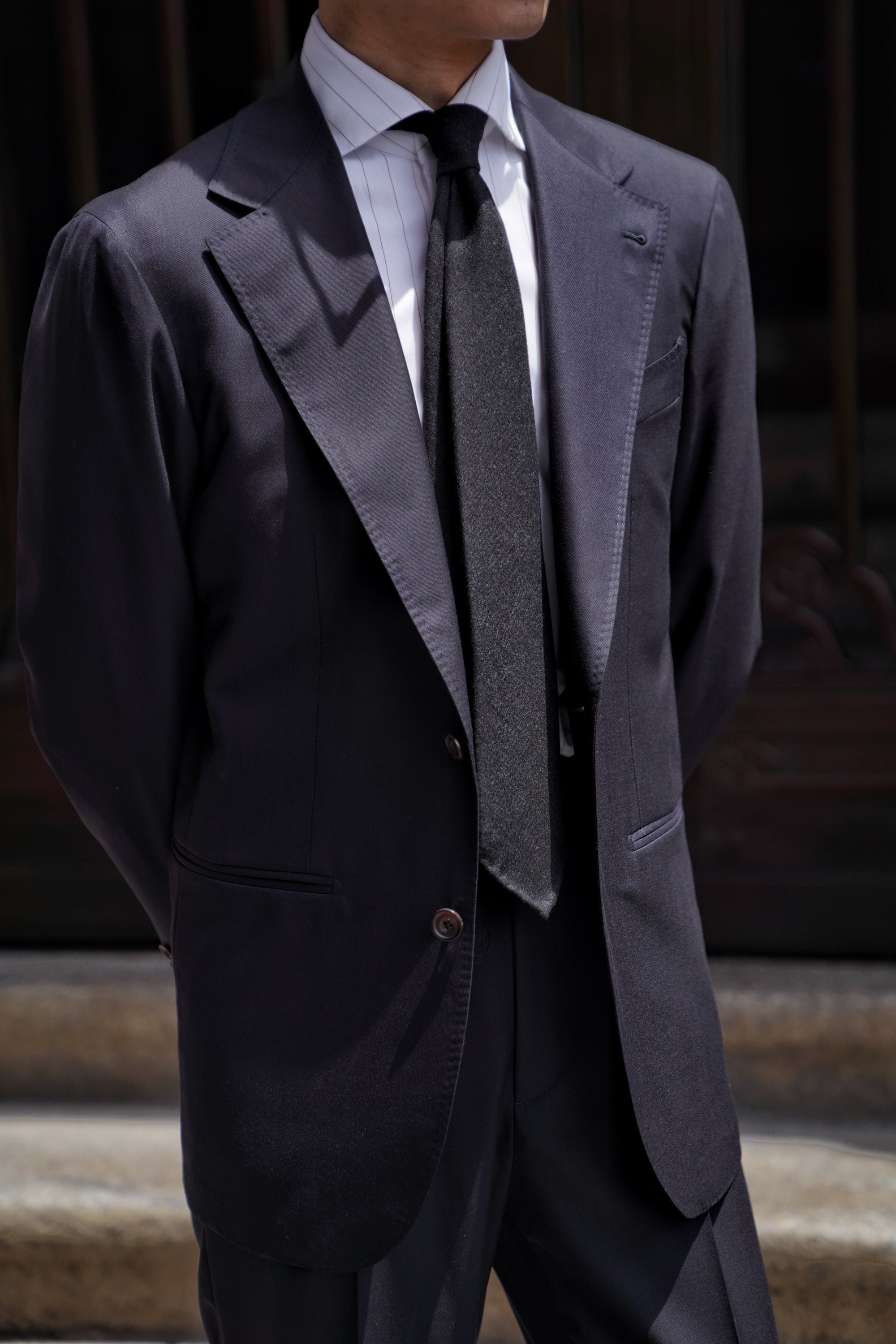 MTO Navy Twill 15 Micron 160s Suit #430
