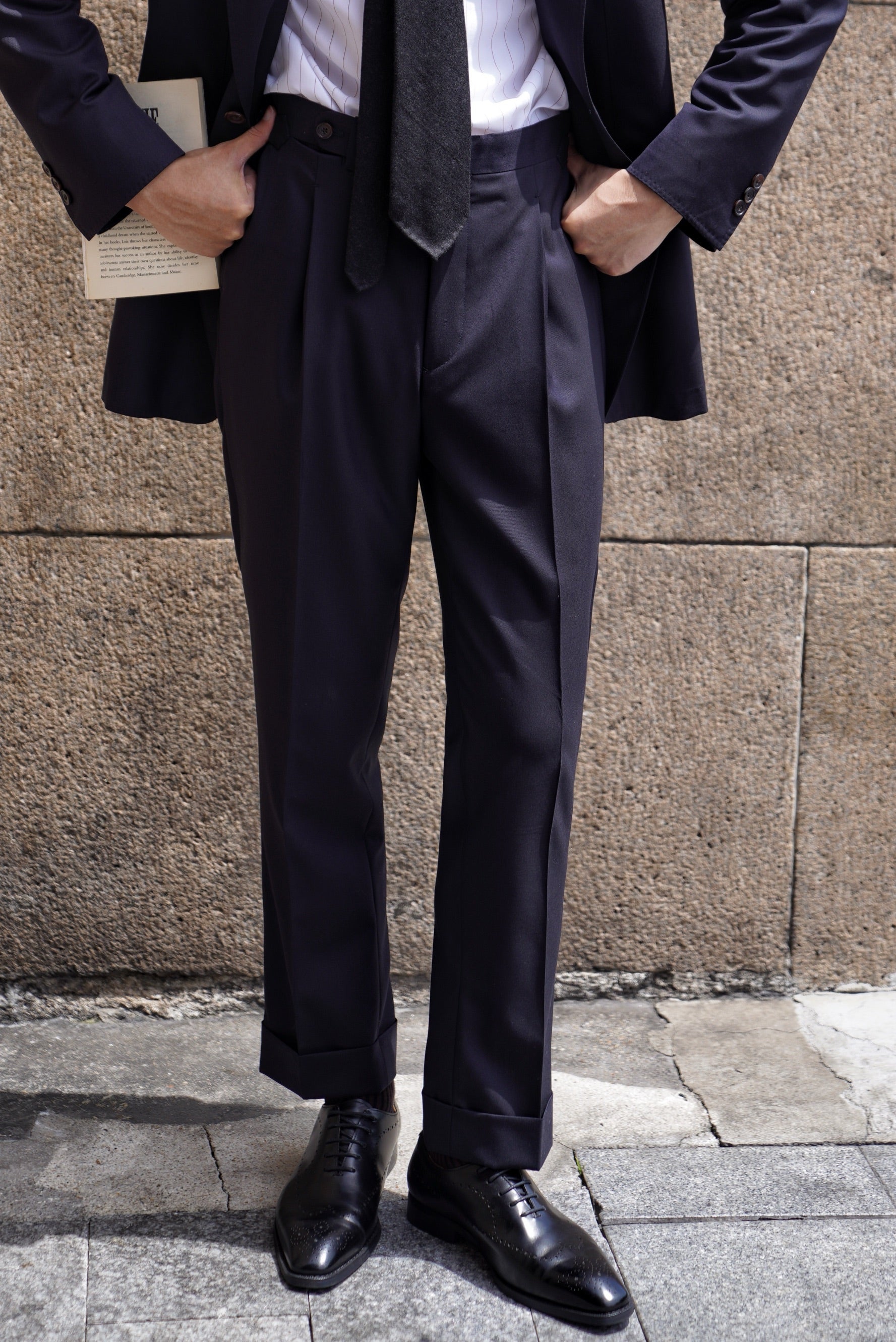 MTO Navy Twill 15 Micron 160s Suit #430