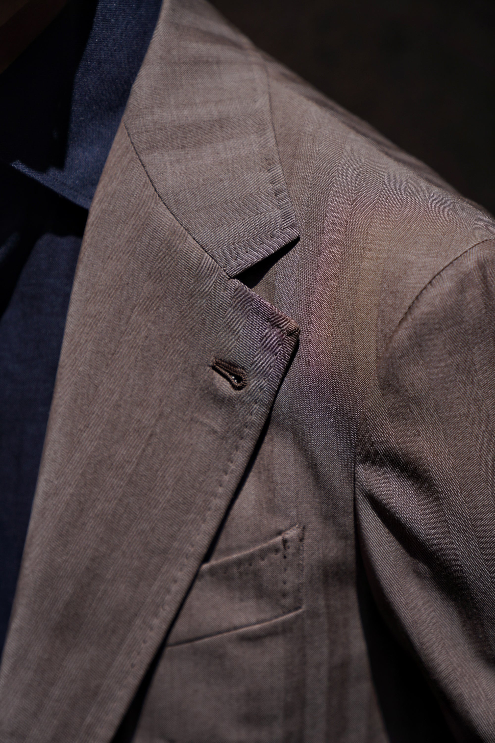 MTO Rusty Herringbone 16 Micron 140s Suit #414