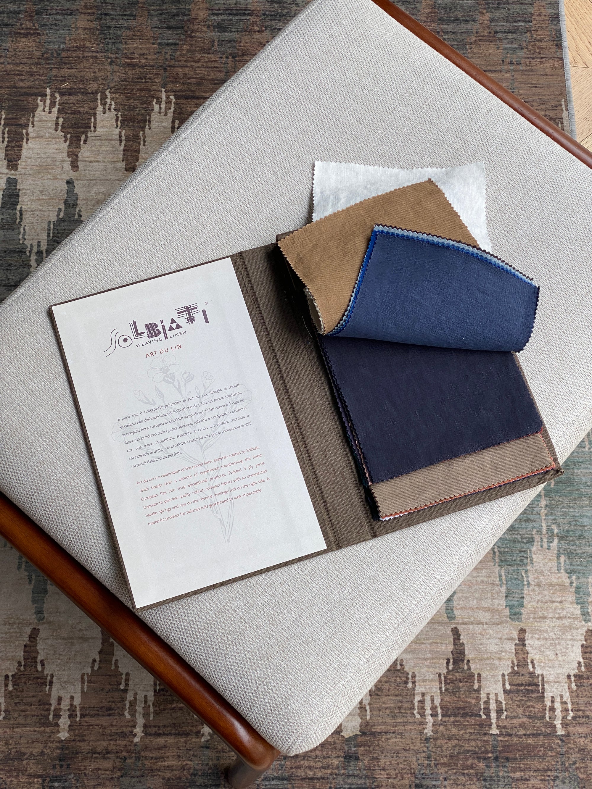 MTO Solbiati “Art Du Lin” Linen Trousers Collection