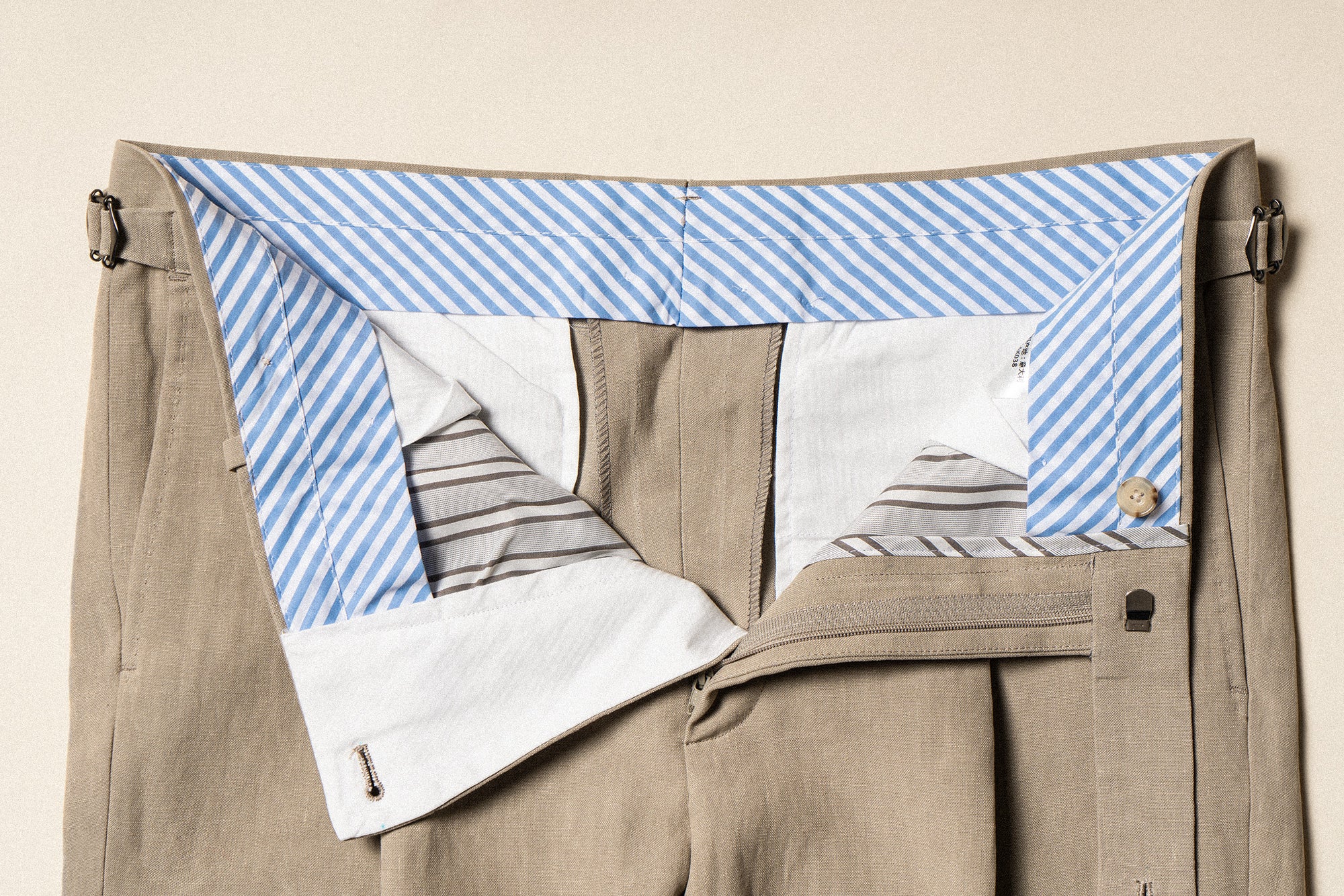 MTO Solbiati “Art Du Lin” Linen Trousers Collection