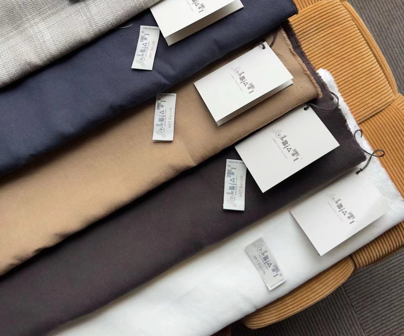 MTO Solbiati “Art Du Lin” Linen Trousers Collection