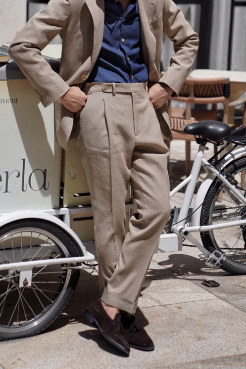 MTO Solbiati “Art Du Lin” Linen Trousers Collection