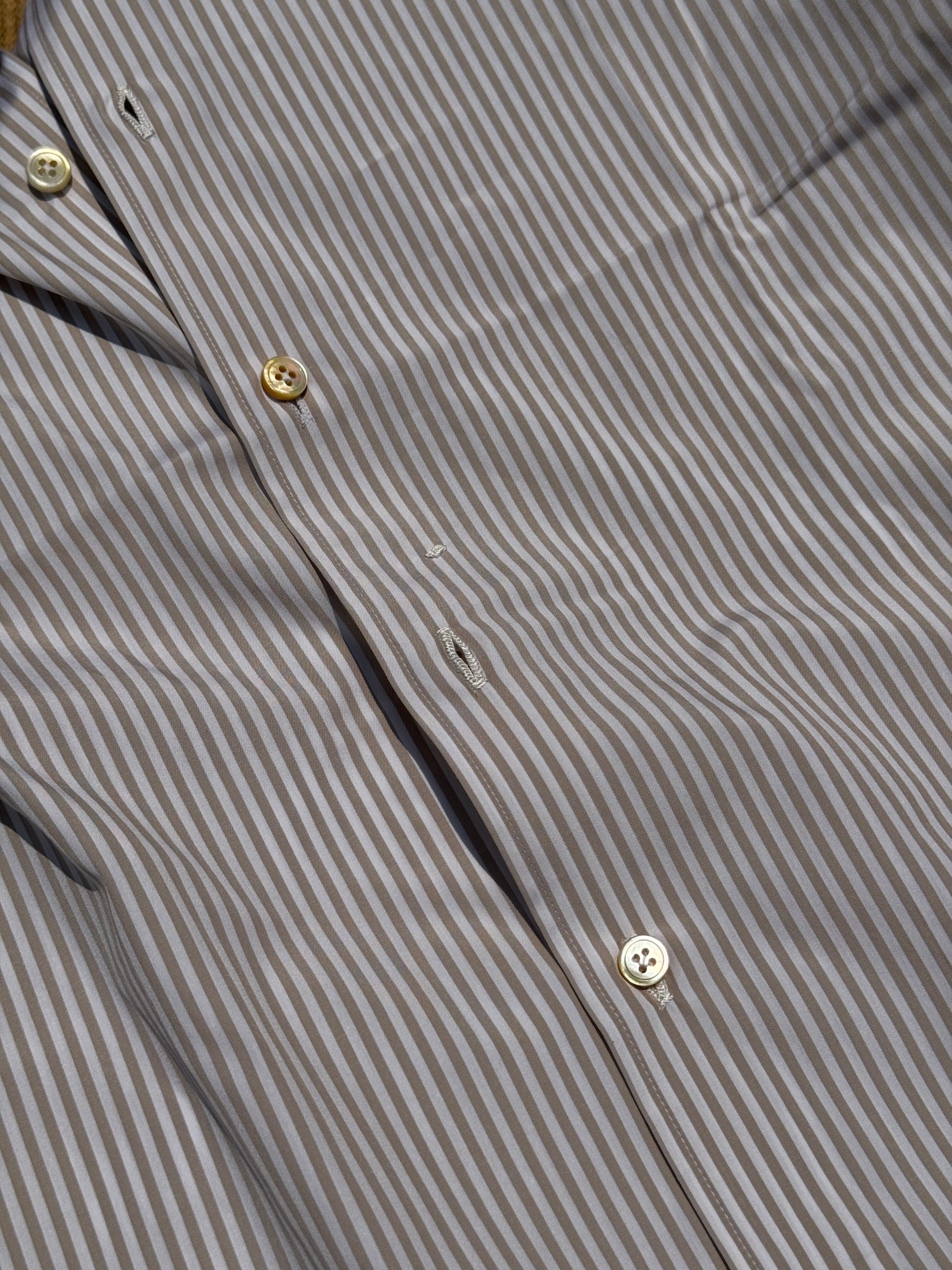MTO Hand-stitched Stripe Shirt #47 #48