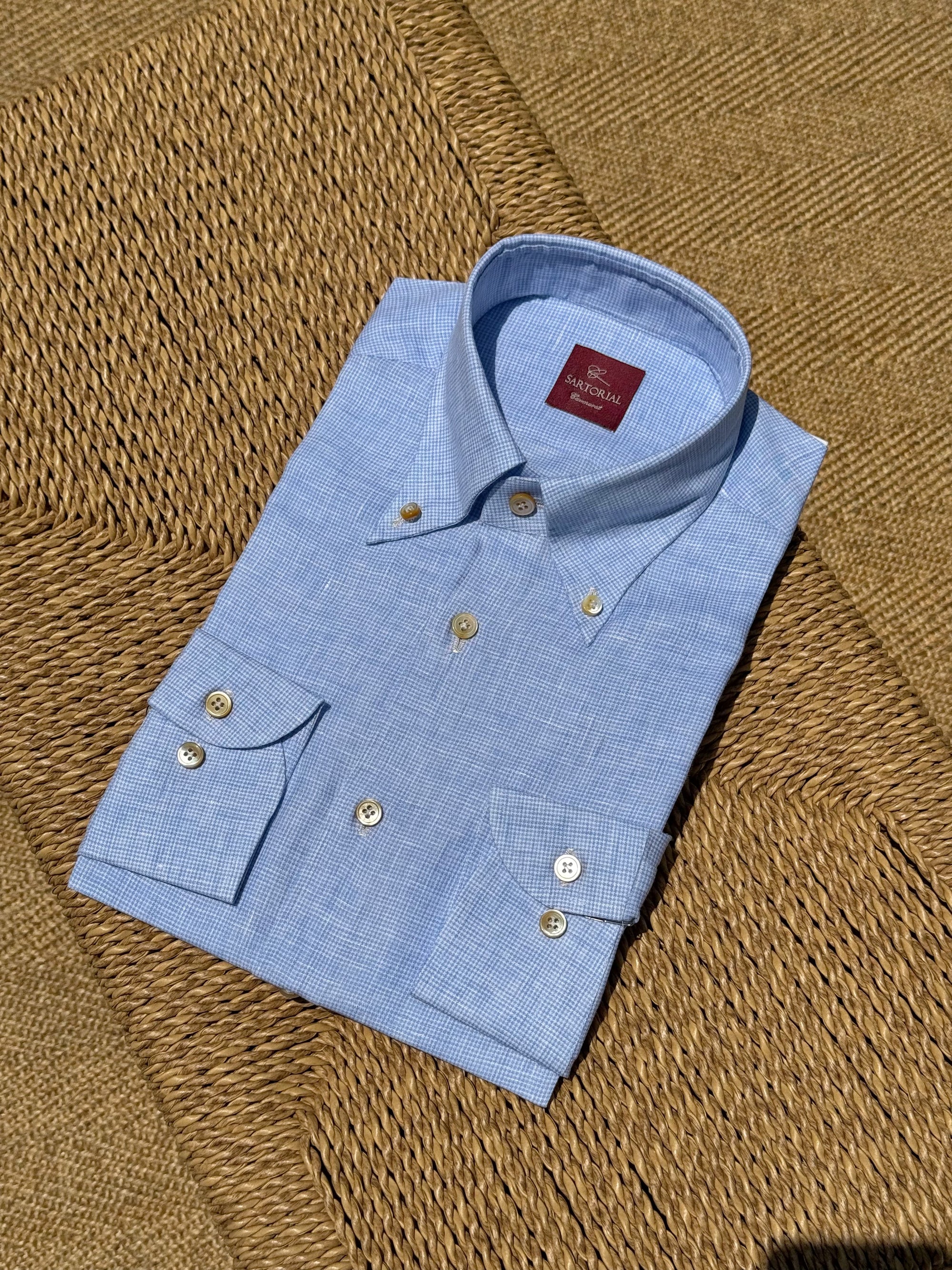 MTO Hand-stitched Solbiati Street Lino Shirt Collection