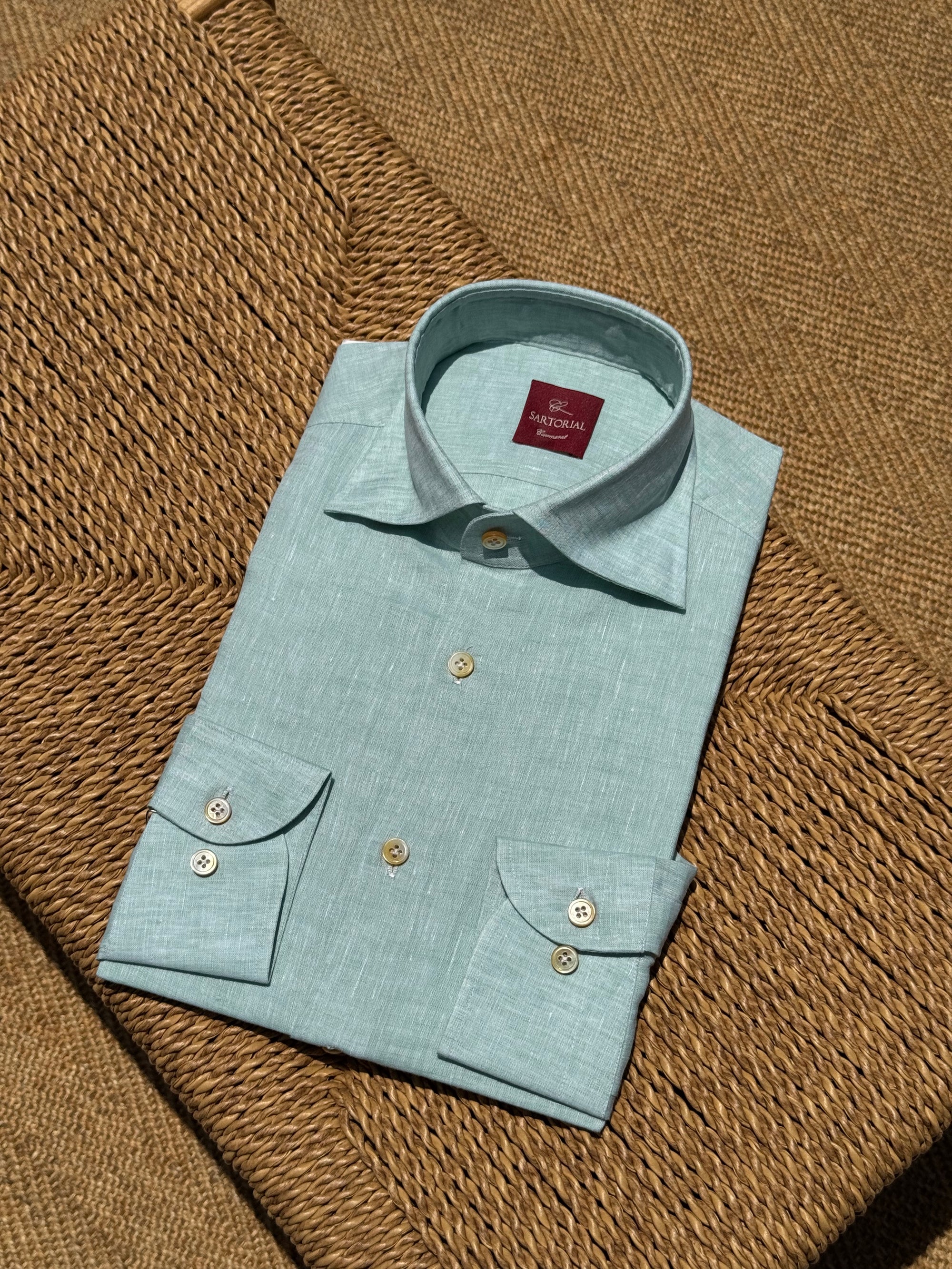 MTO Hand-stitched Solbiati Street Lino Shirt Collection