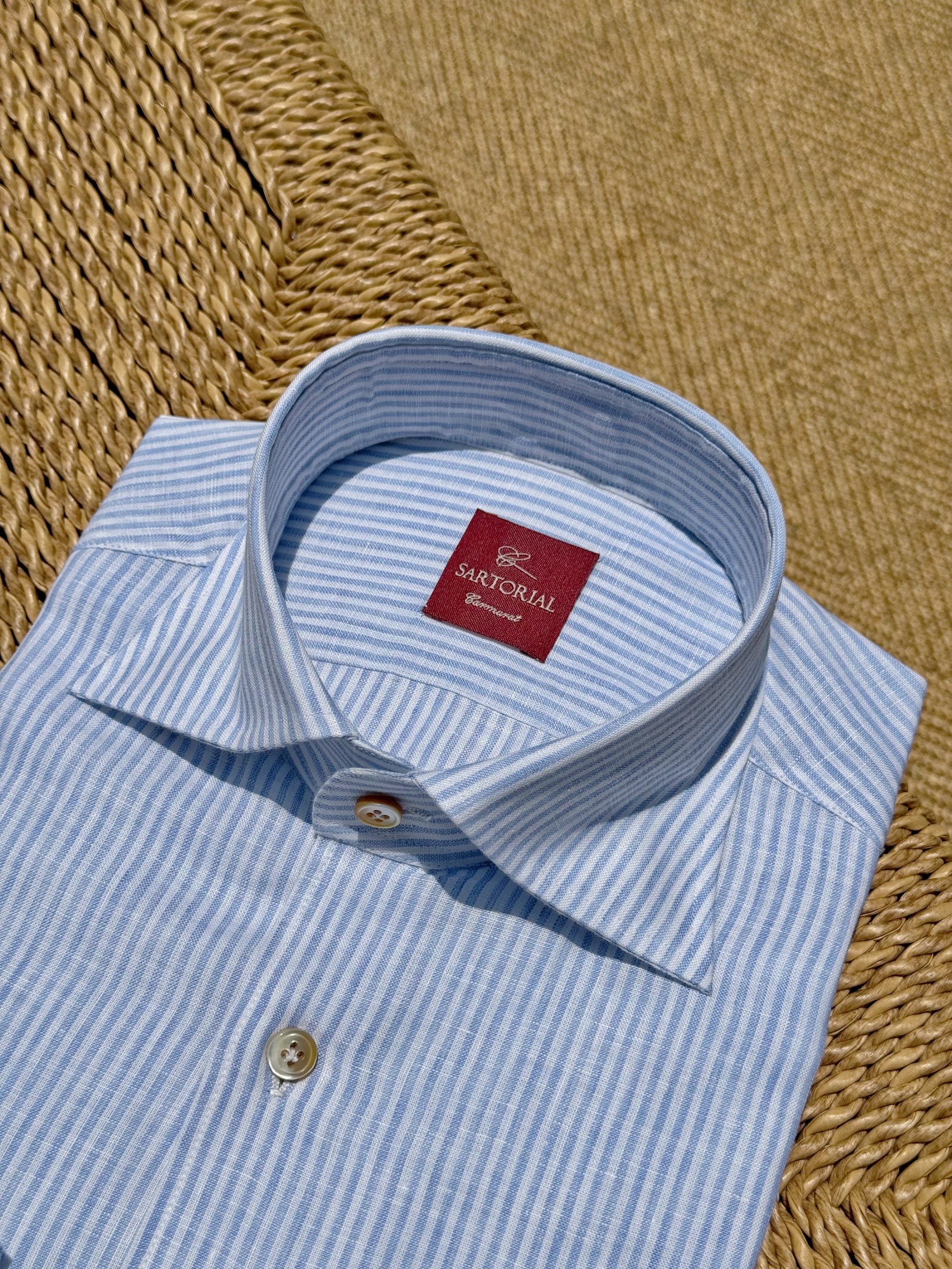 MTO Hand-stitched Solbiati Street Lino Shirt Collection