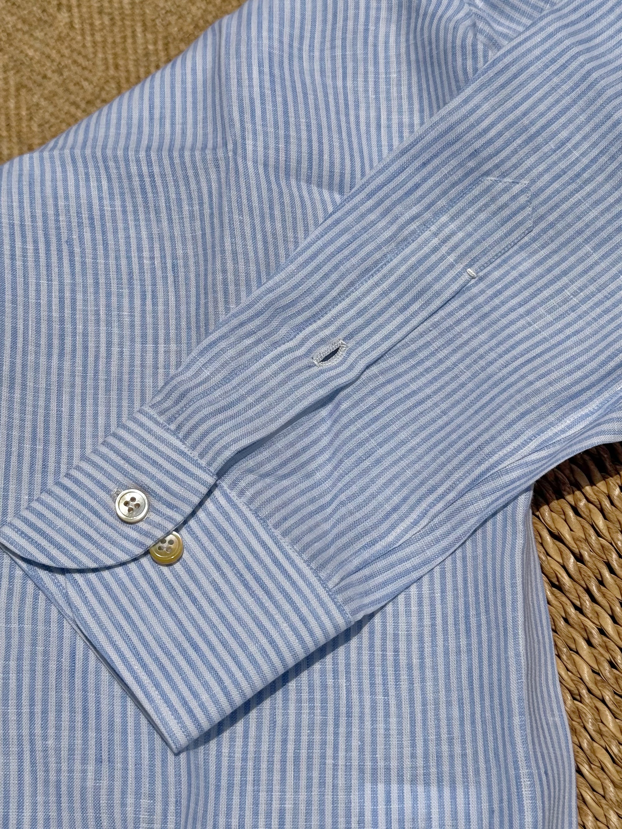 MTO Hand-stitched Solbiati Street Lino Shirt Collection