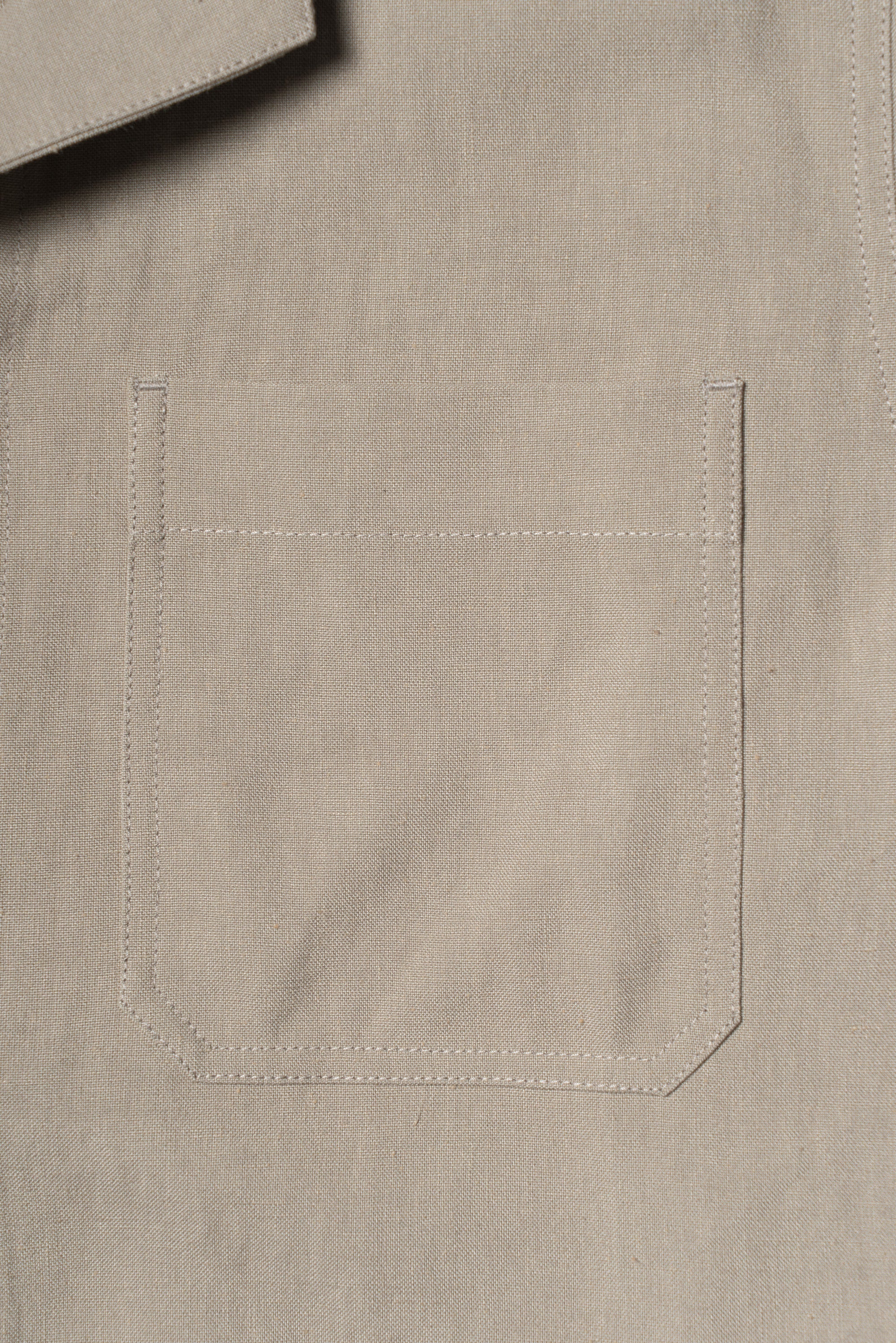 MTO Taupe Linen Chore Jacket