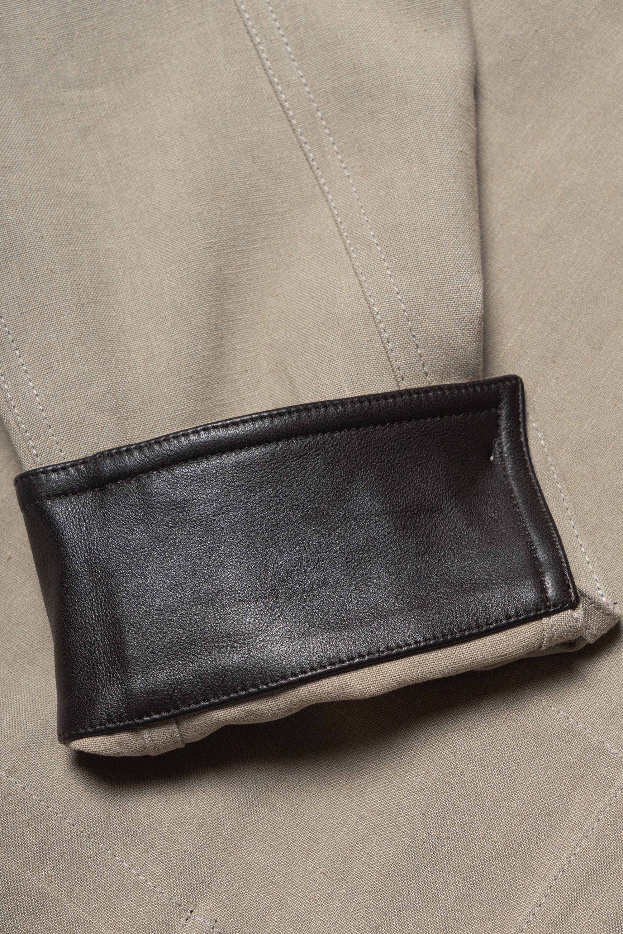 MTO Taupe Linen Chore Jacket