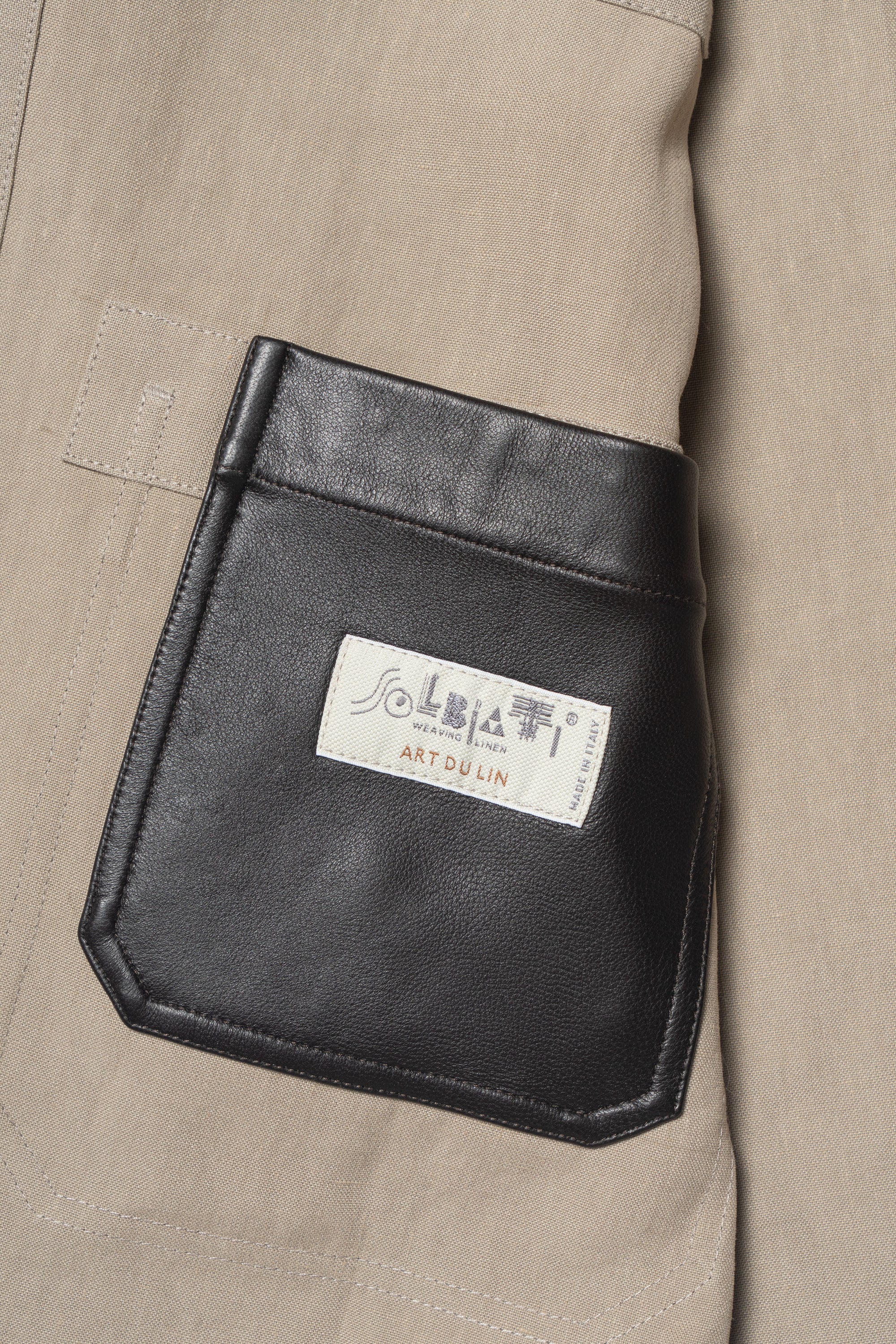 MTO Taupe Linen Chore Jacket