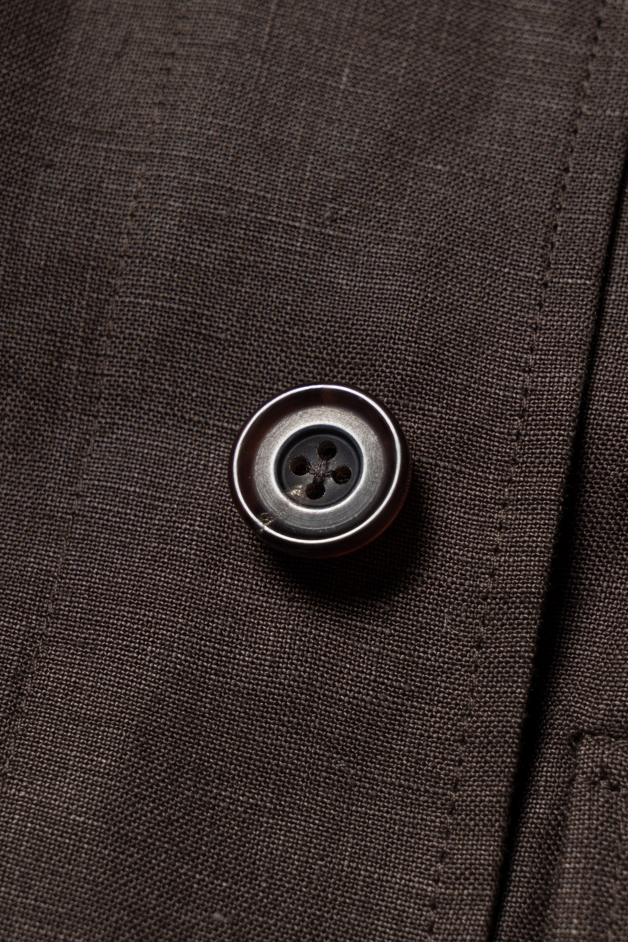 MTO Dark Brown Irish Linen M42 Jacket