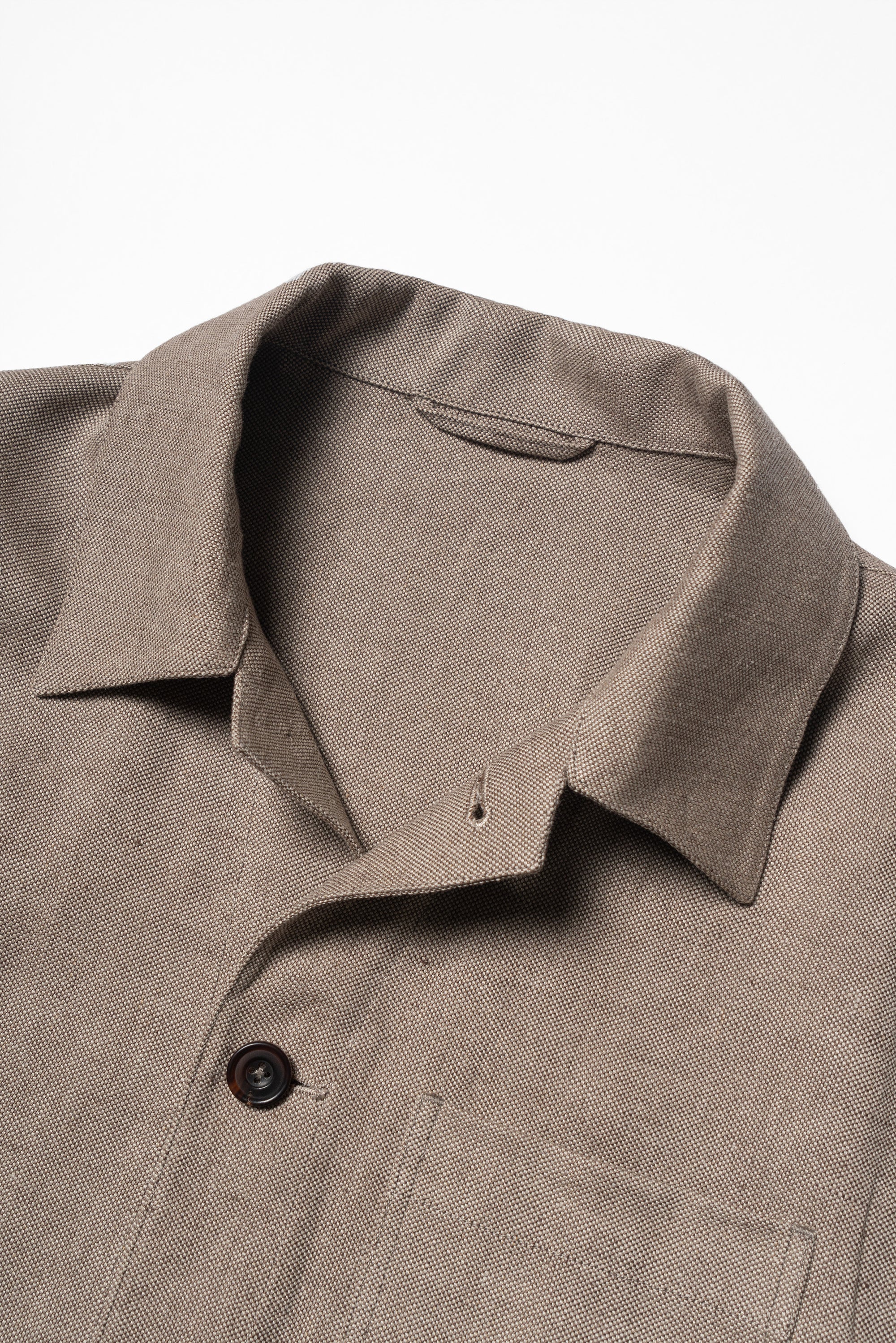 MTO Neutral Linen Chore Jacket