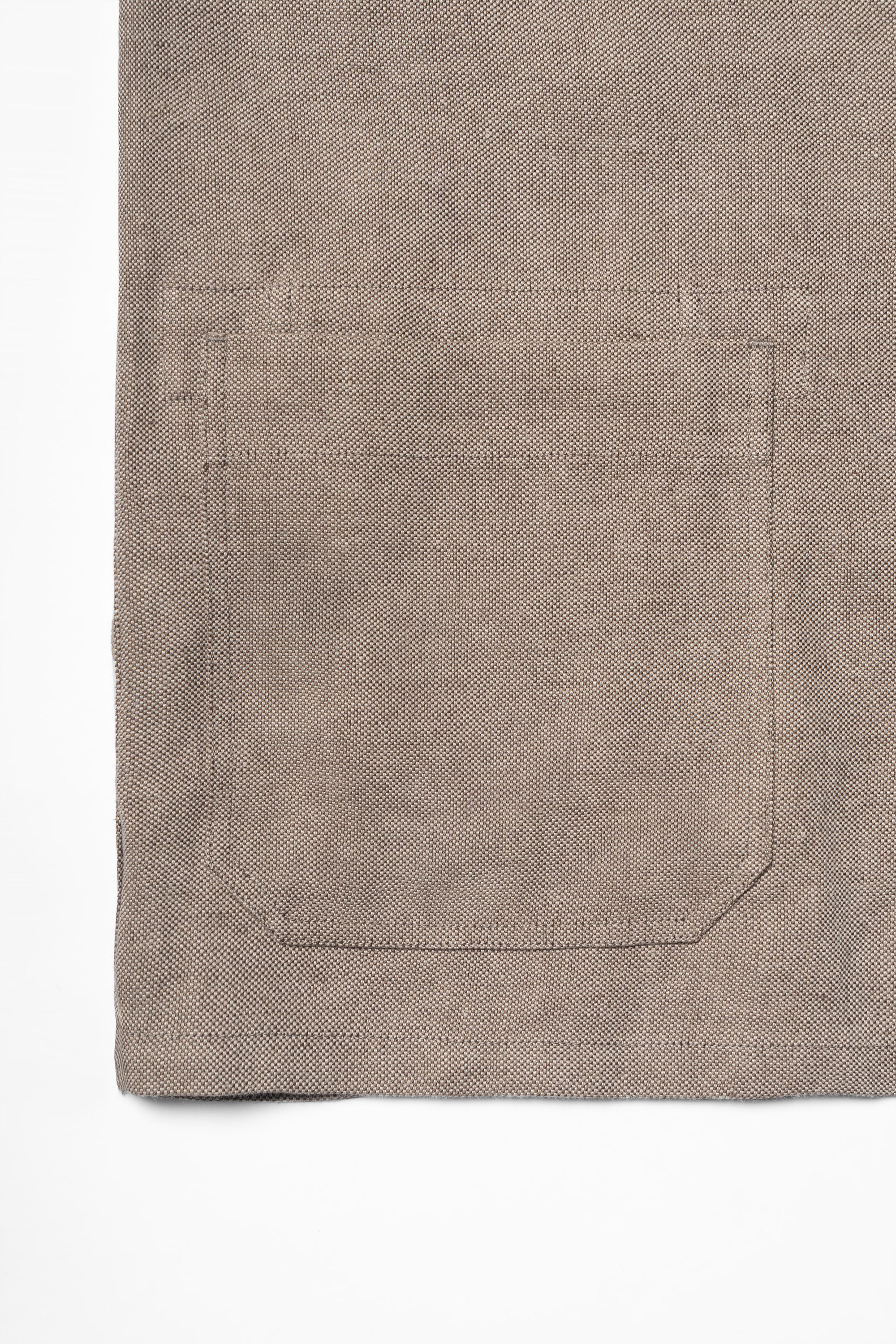 MTO Neutral Linen Chore Jacket