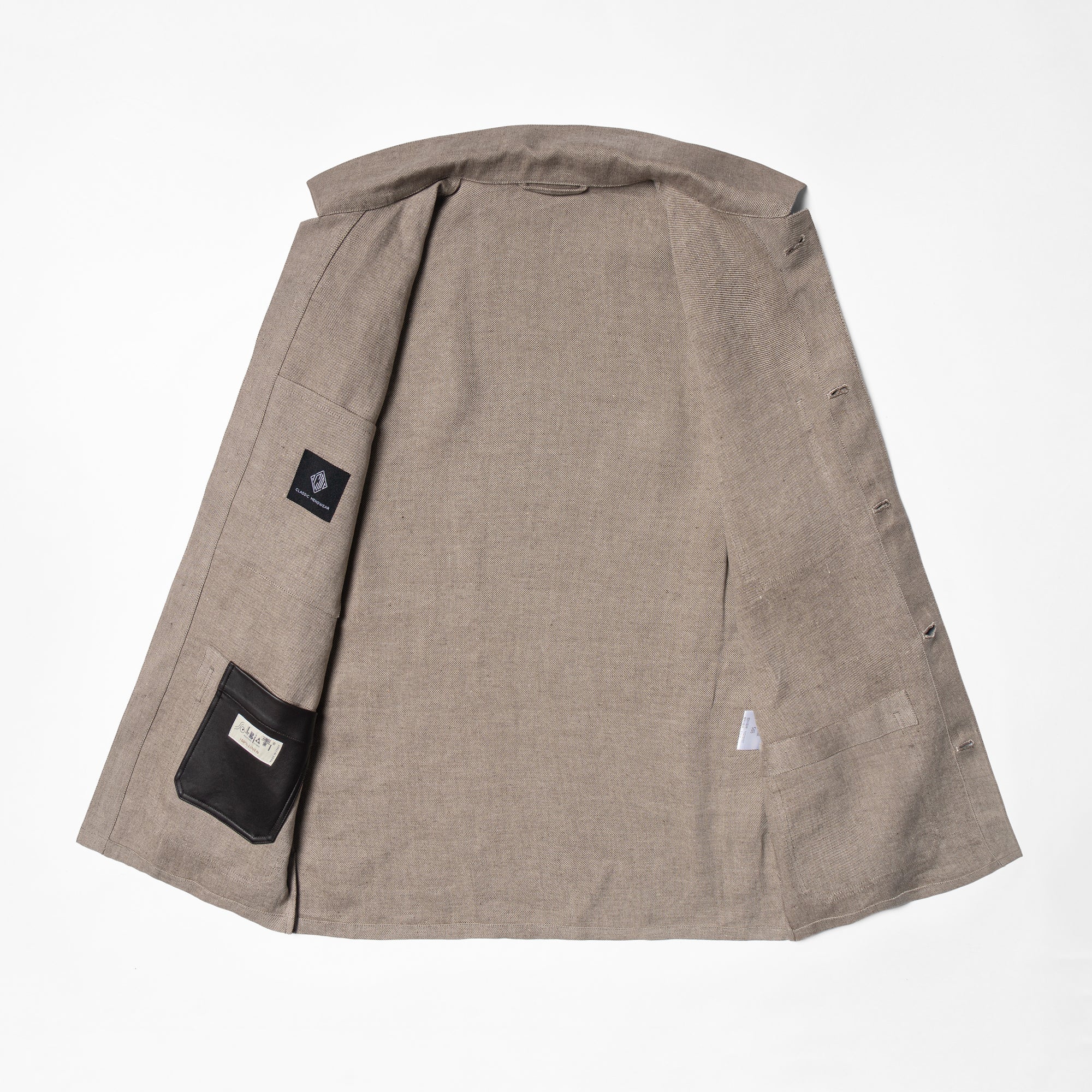 MTO Neutral Linen Chore Jacket