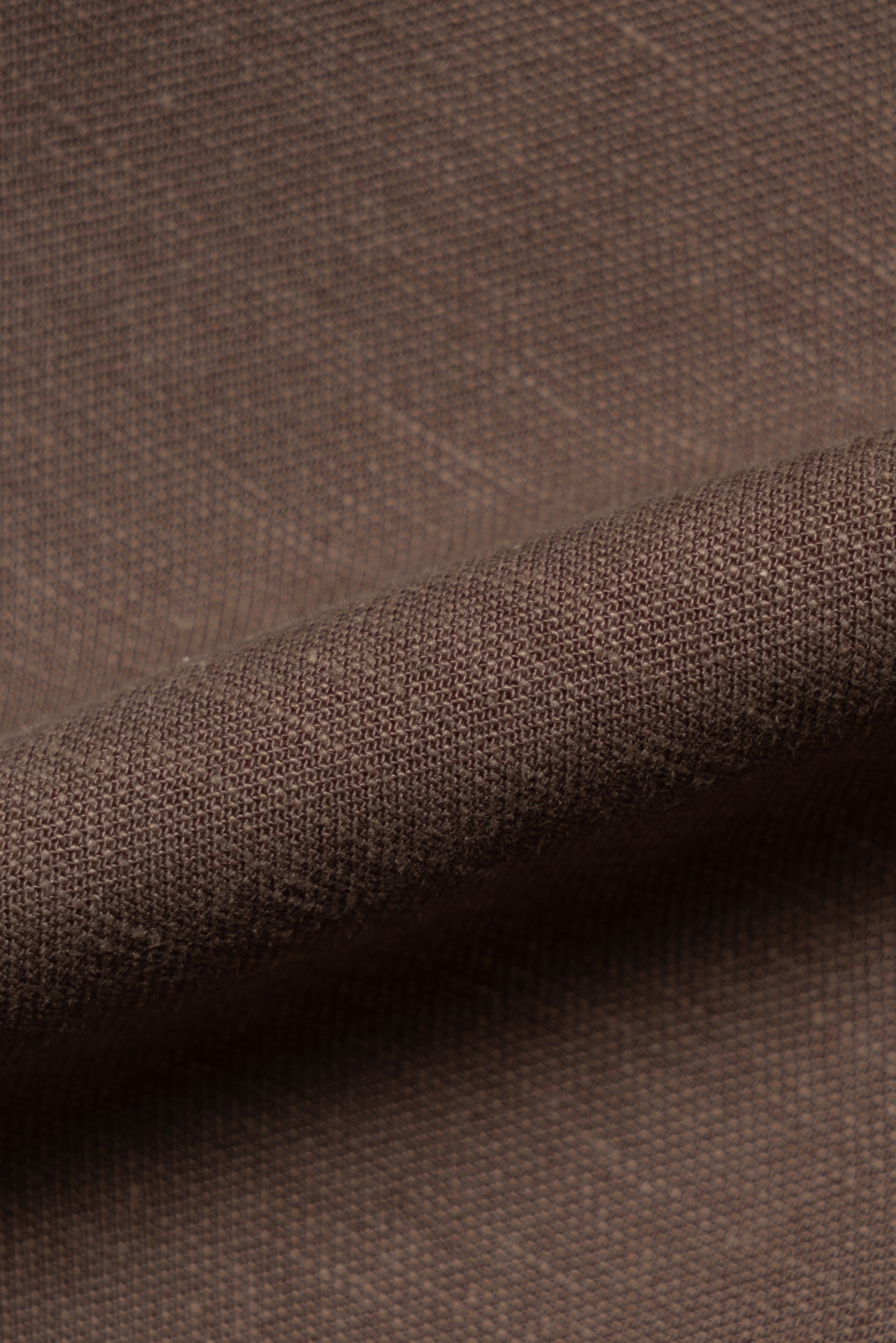 Rust Cotton Linen Tencel Drawstring Trousers #455