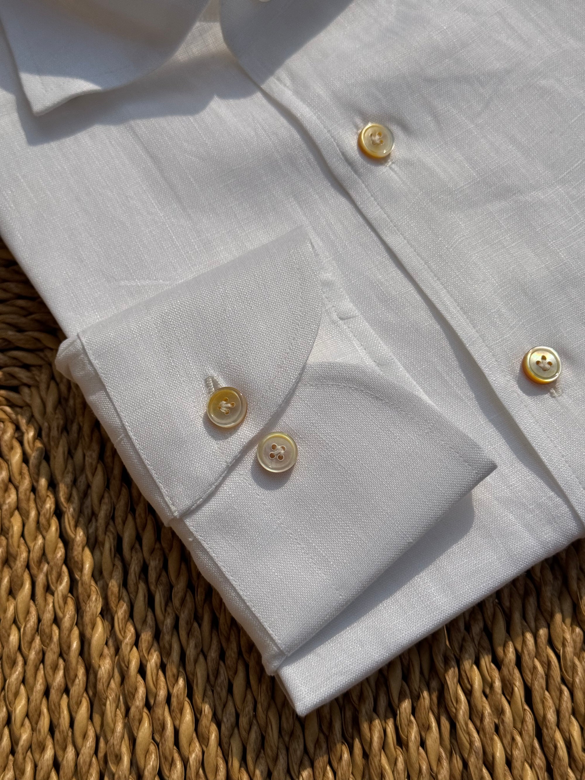 MTO Hand Stitched Linen Shirt #49 #50 #51