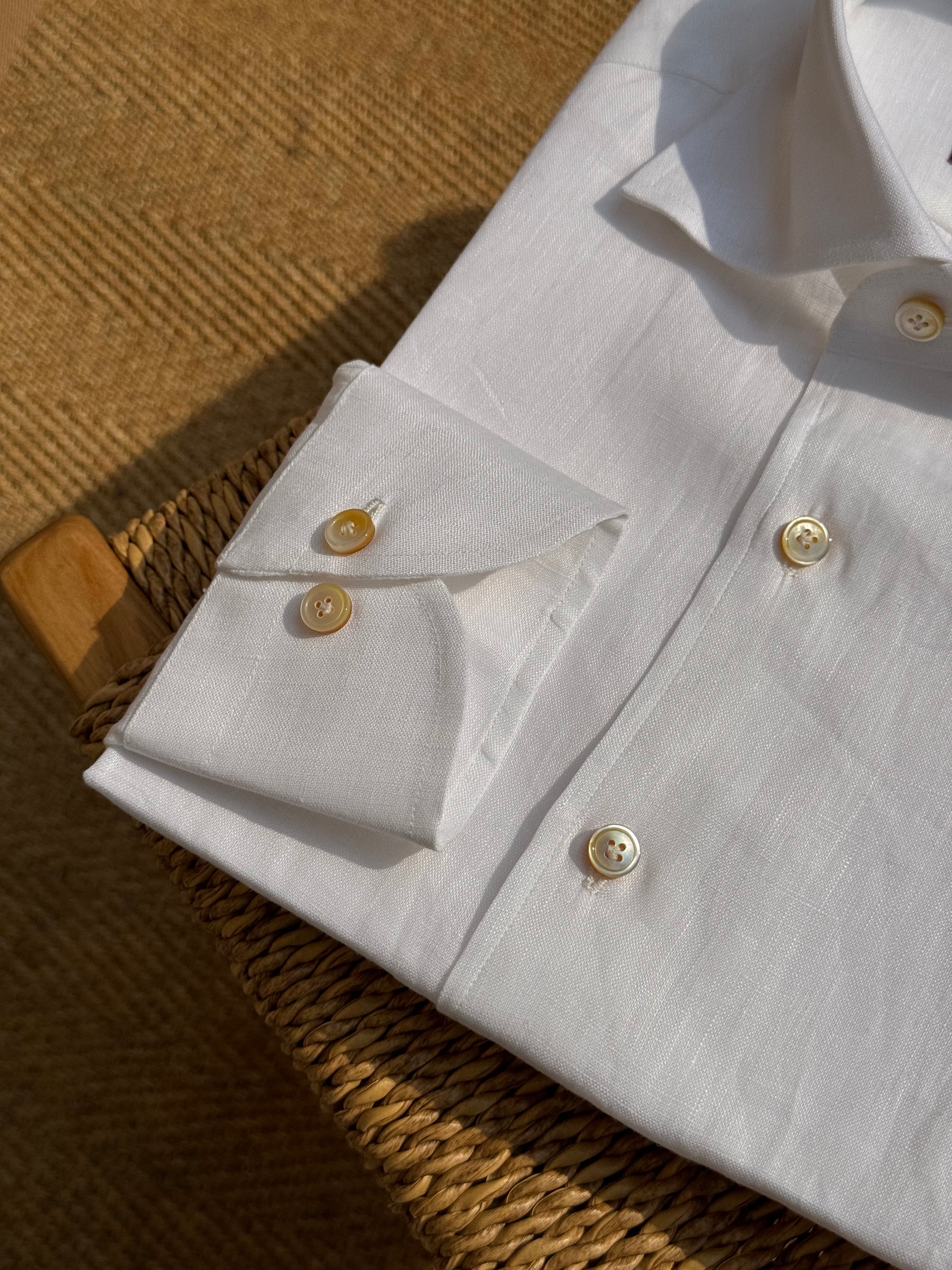 MTO Hand Stitched Linen Shirt #49 #50 #51