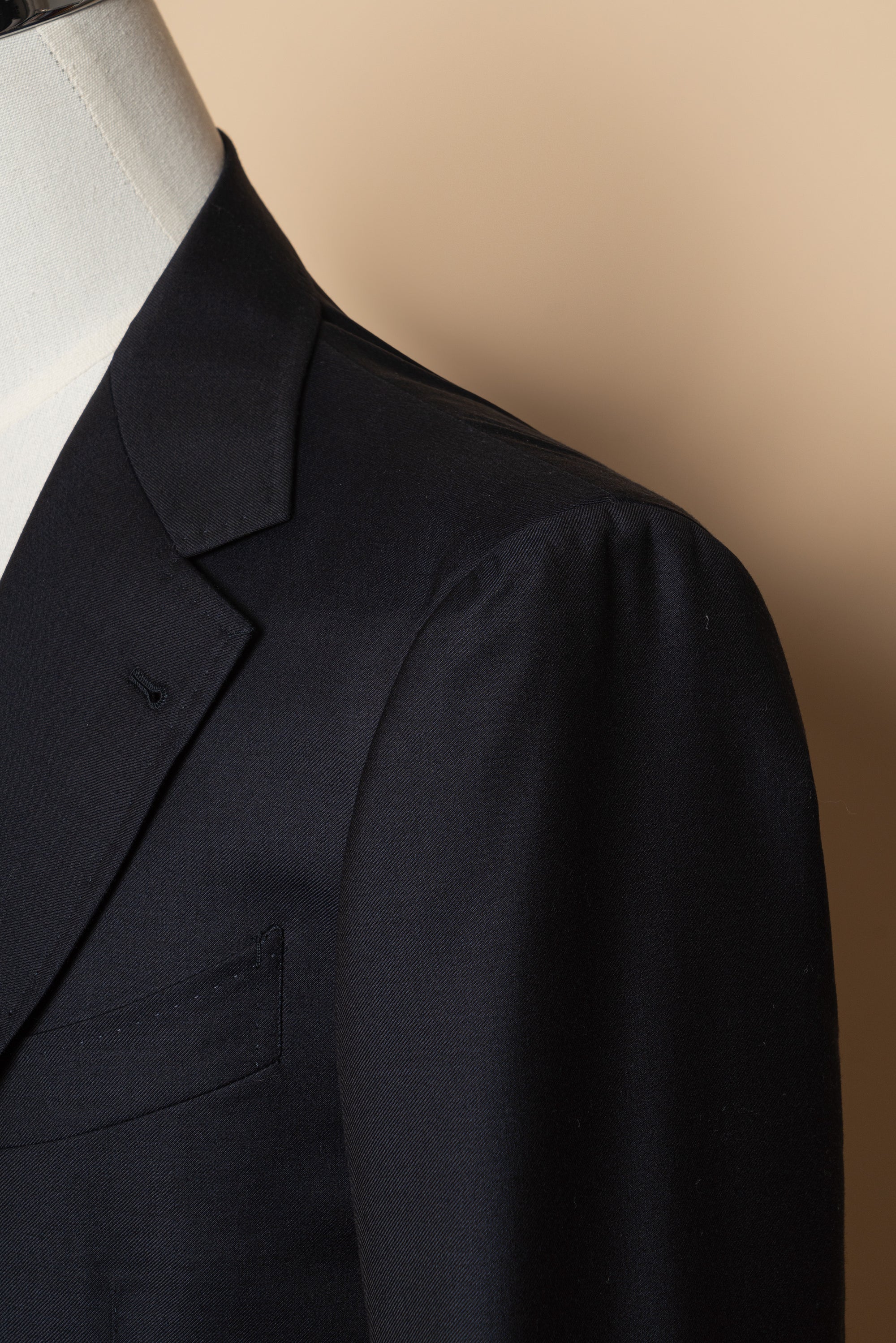 MTO Navy Twill 130s Wool Suit #407