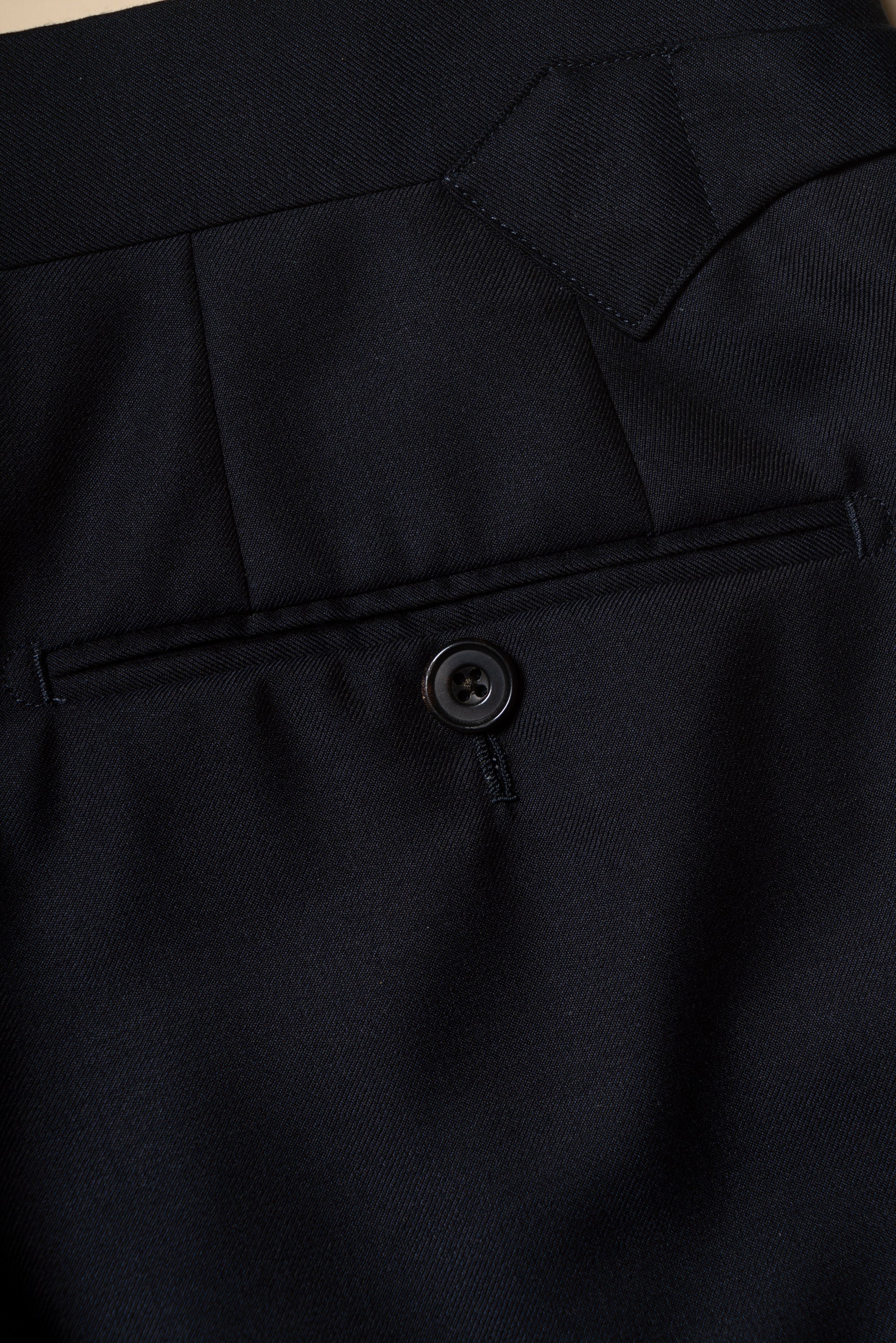 MTO Navy Twill 130s Wool Suit #407